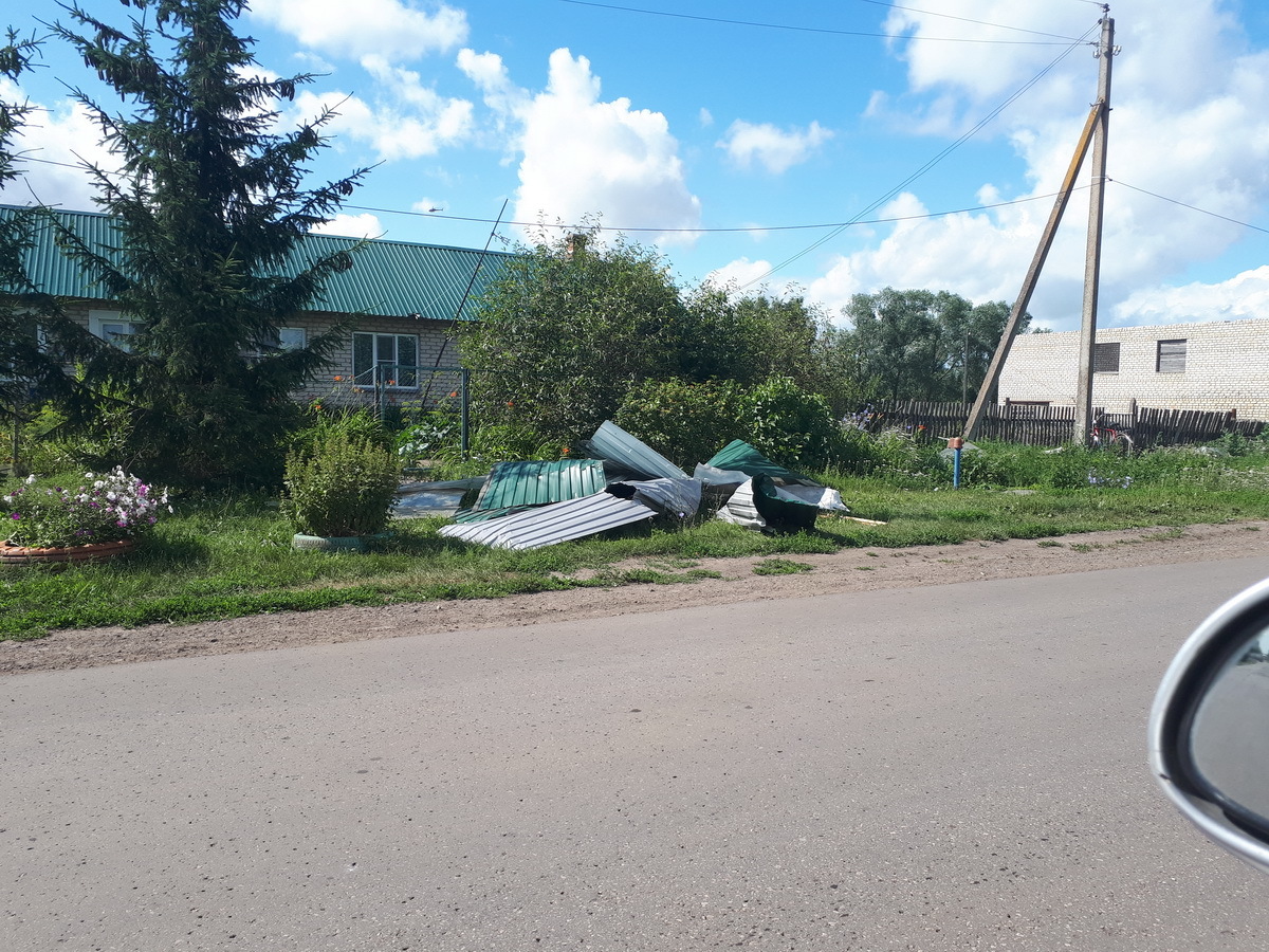 Ураган  в Рязанской области - Моё, Ураган, Рязань, Длиннопост