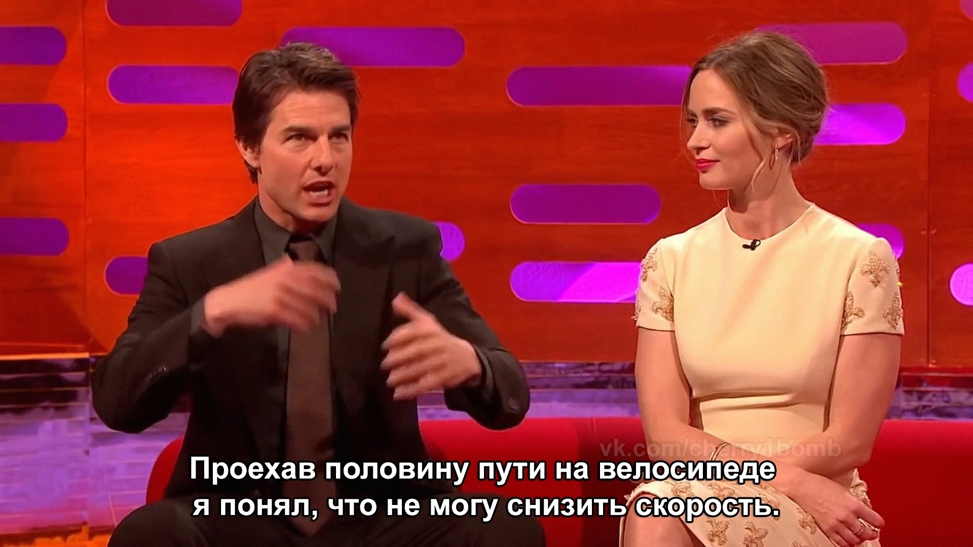 Tom Cruise: Everything will be great - Tom Cruise, Actors and actresses, Celebrities, Storyboard, Trick, The Graham Norton Show, Longpost