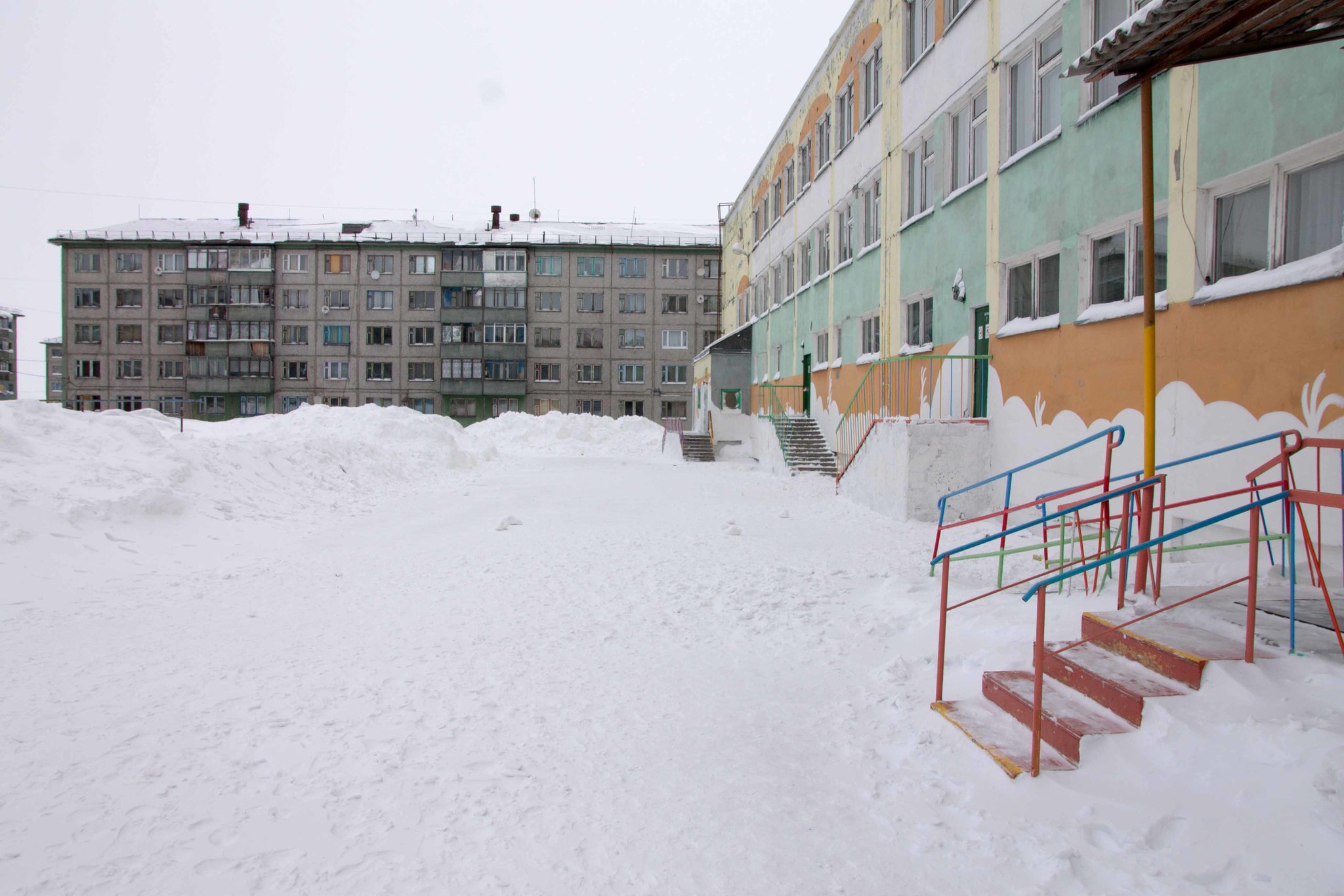 Zapolyarny, Komi. Part 3 - My, Arctic, Vorkuta, Tundra, Far North, Abandoned, Winter, The photo, Longpost