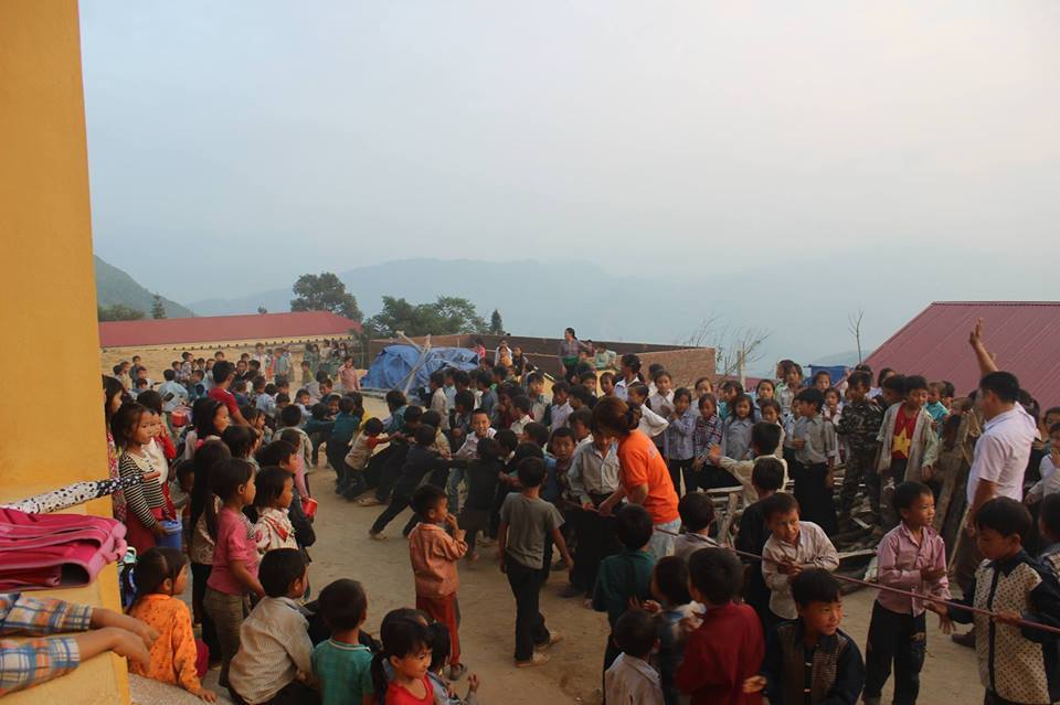 Northern Vietnam, village school in the mountains - My, Vietnam, Travels, School, The photo, Longpost