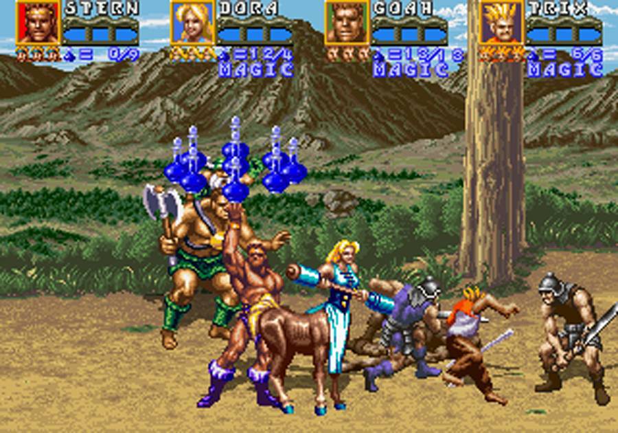 Golden Axe - The Revenge of Death Adder - My, Golden AXE, Retro Games, Computer games, Games, Video, Longpost