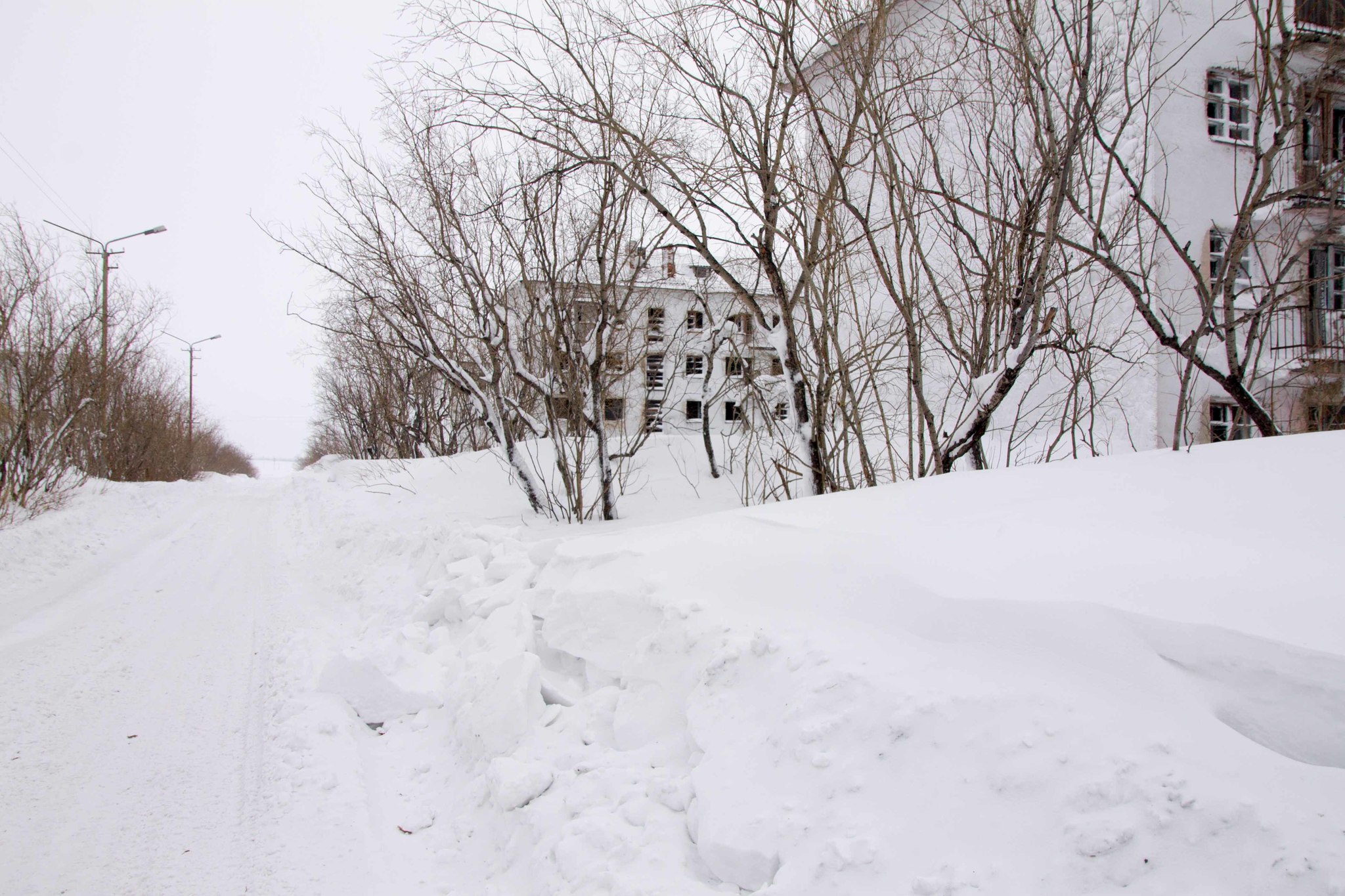 Zapolyarny, Komi. Part 3 - My, Arctic, Vorkuta, Tundra, Far North, Abandoned, Winter, The photo, Longpost