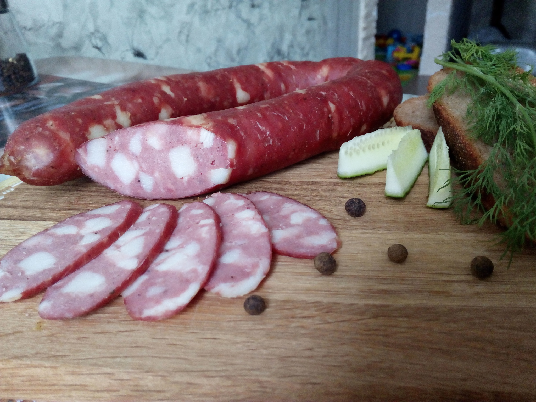 And again about Krakow... - My, Sausage, Homemade sausage, Meat, Longpost, Recipe, Cooking