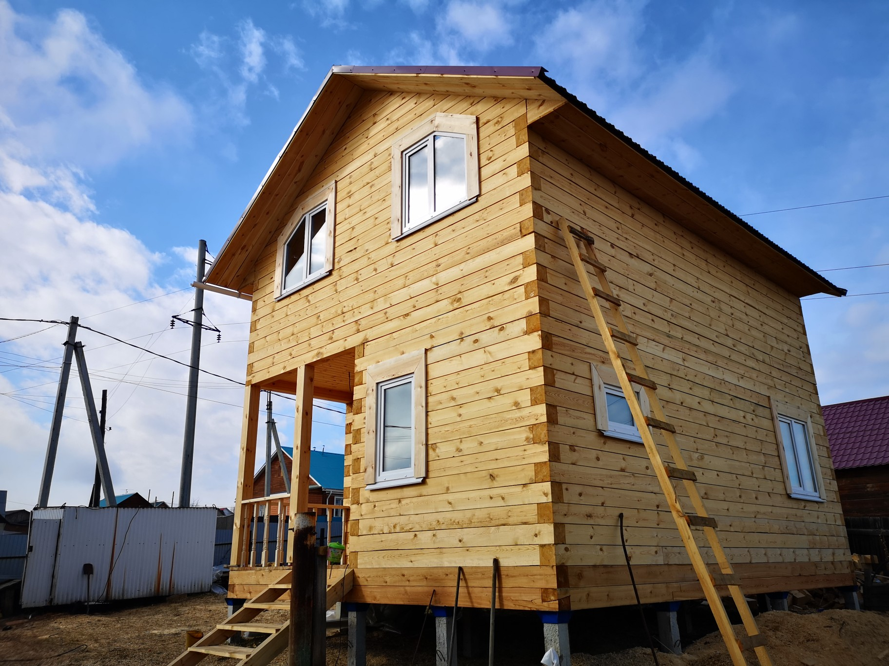 How much does it actually cost to build a house? - My, Building, House, Dacha, With your own hands, Work, Irkutsk, Family, Video, Longpost