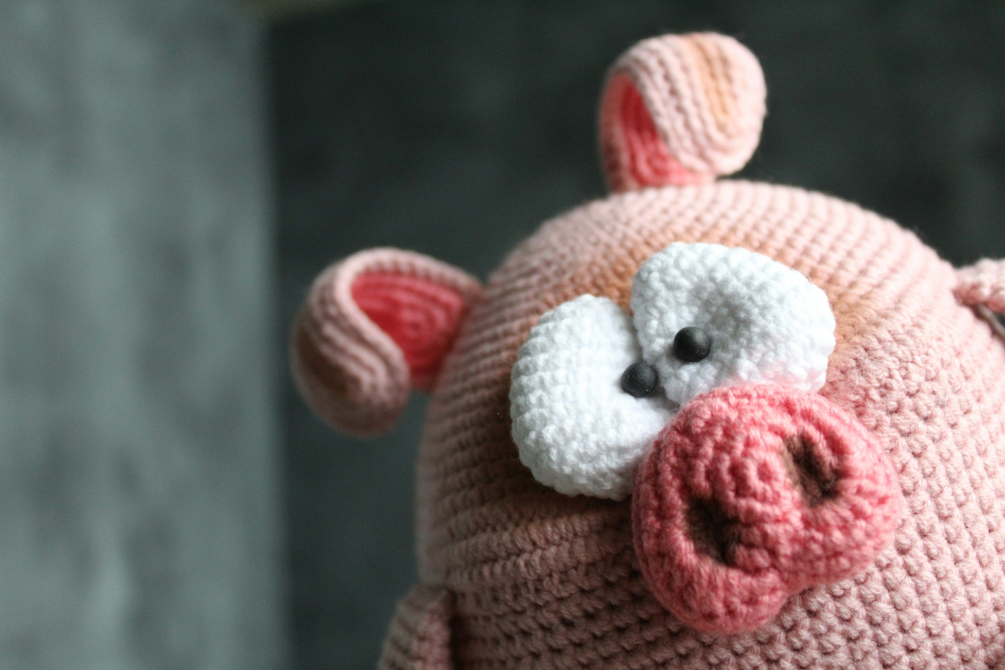 Knitted pigs - My, Amigurumi, Knitted toys, Crochet, Longpost, Needlework without process