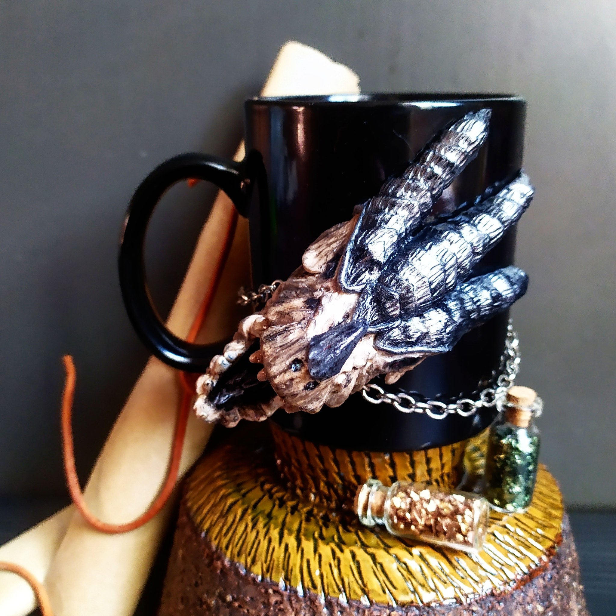 Small pleasures - My, Polymer clay, With your own hands, The Dragon, Fantasy, Longpost