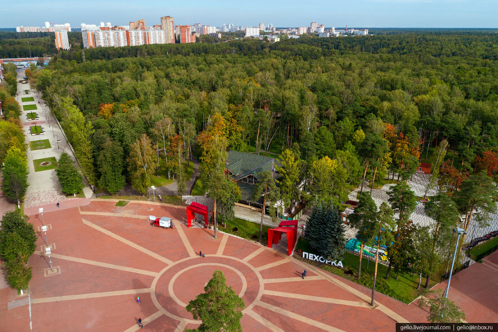 The Moscow region from above is the heart of Russia. Part 1 - Moscow region, The photo, Russia, Longpost