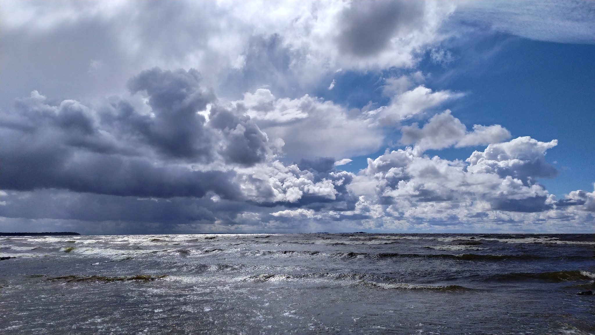 Clouds on the Gulf of Finland 07/23/2020 - My, Saint Petersburg, The photo, The Gulf of Finland, Sestroretsk, Longpost