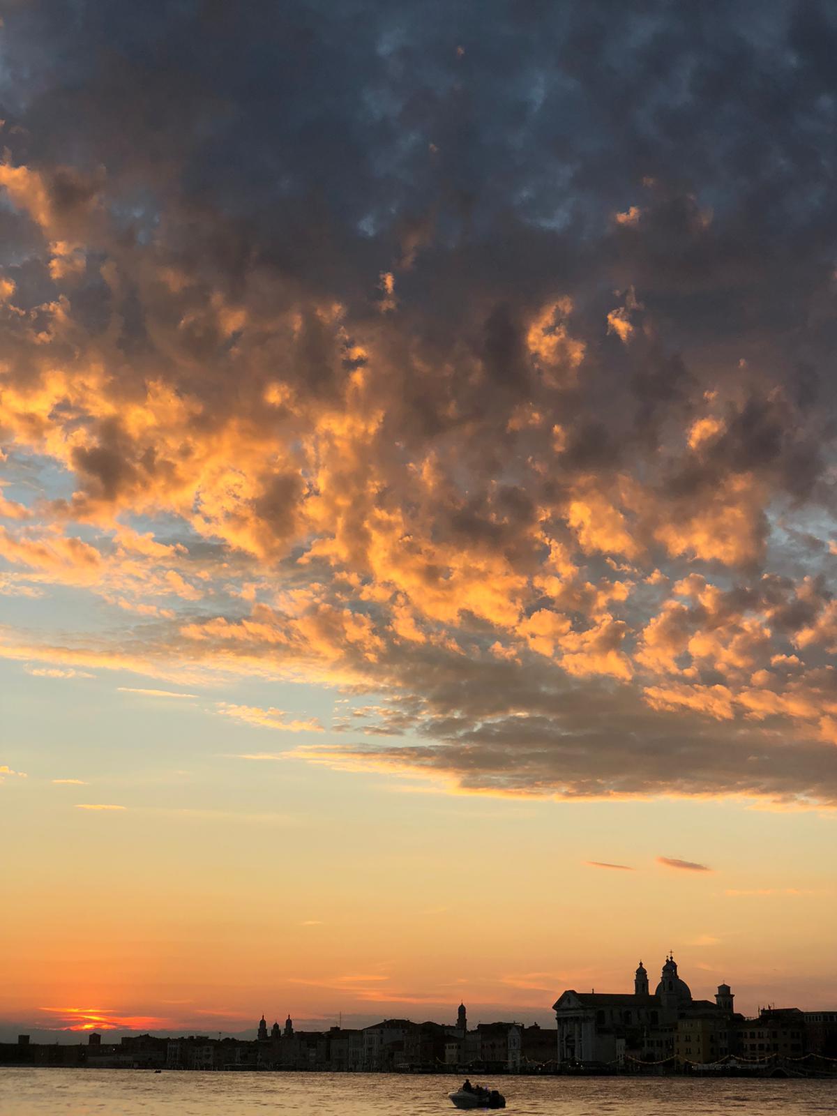 Just heaven - My, Venice, Sky, Sunset, Longpost