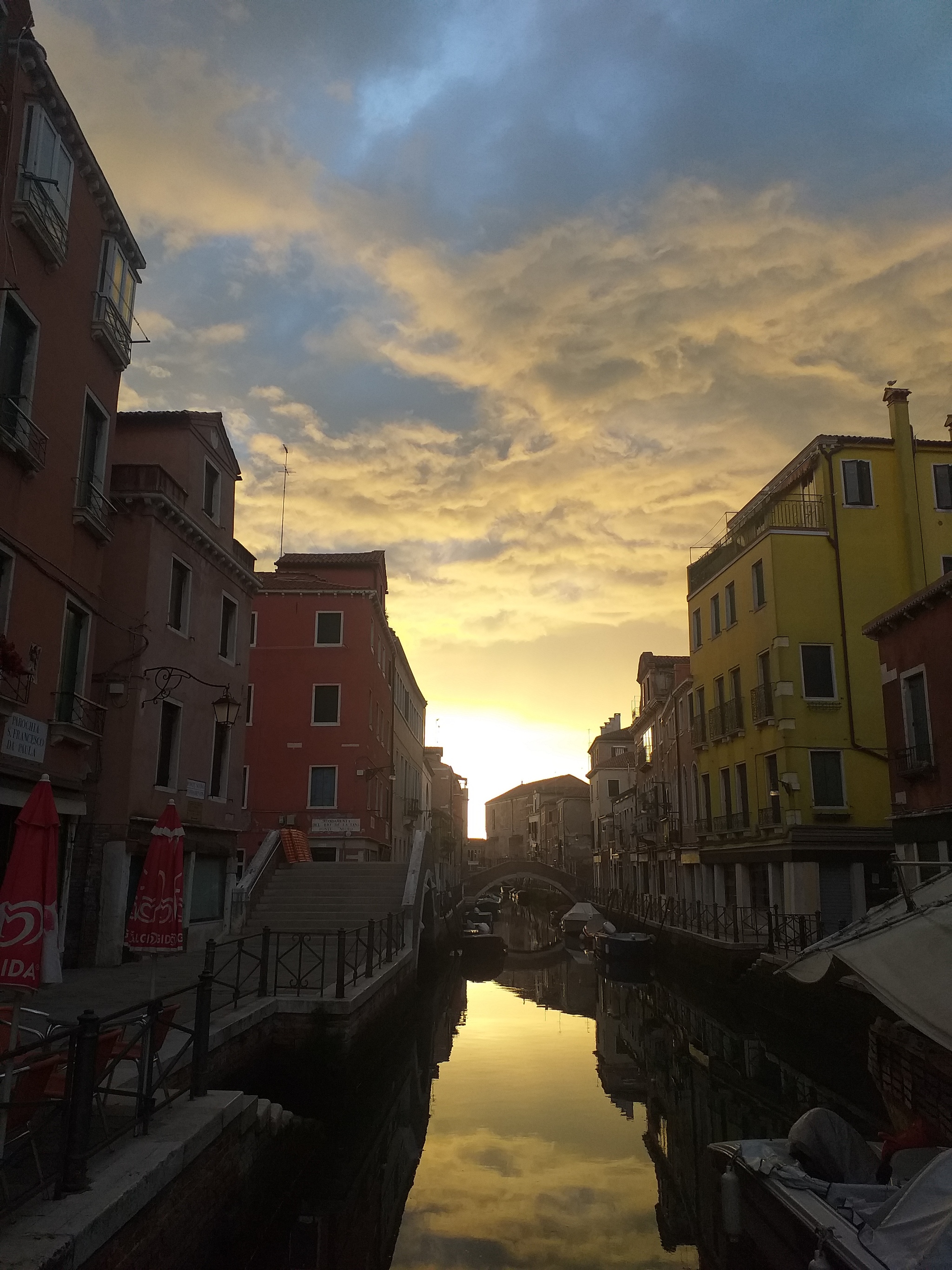 Just heaven - My, Venice, Sky, Sunset, Longpost