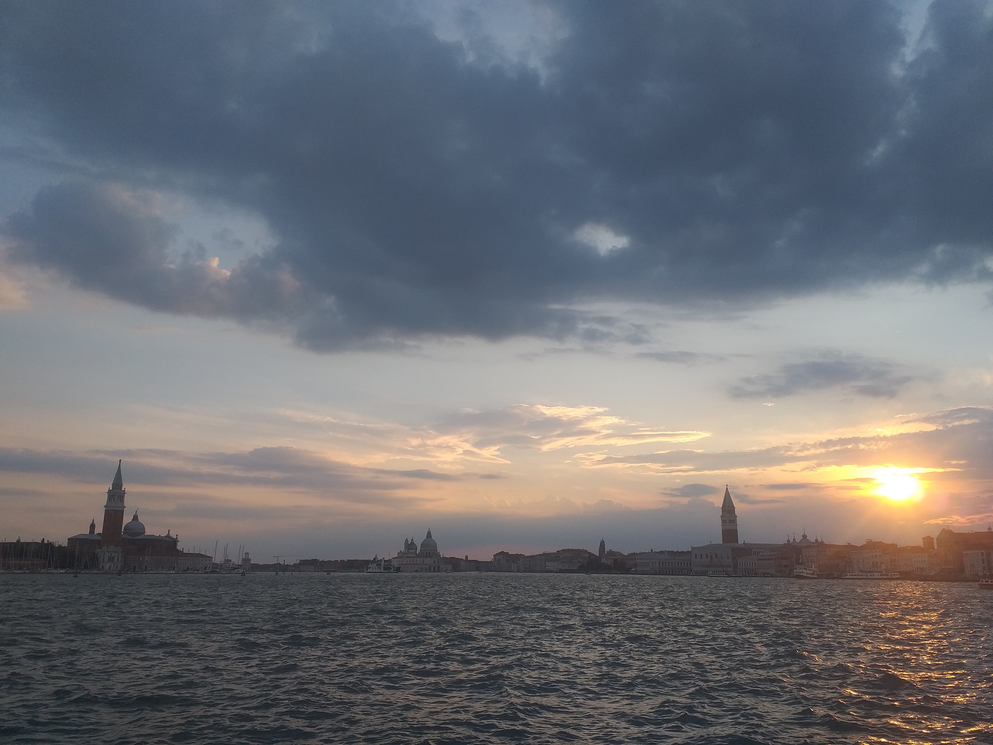 Just heaven - My, Venice, Sky, Sunset, Longpost