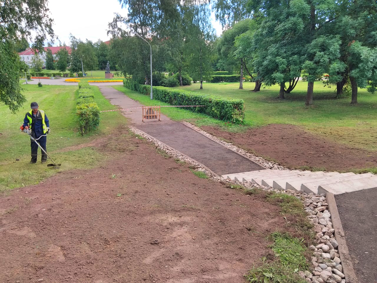 Continuation of the post “Renewed pedestrian path in the center of Veliky Novgorod” - My, Velikiy Novgorod, Urbanism, Reply to post