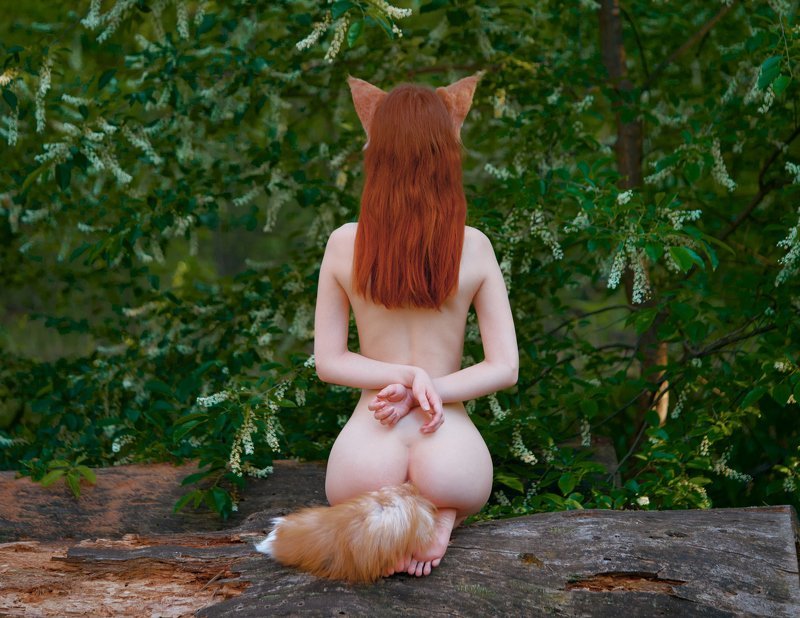 Chanterelle - NSFW, Erotic, The photo, Girls, Naked, Redheads, Naturally, Boobs, Longpost