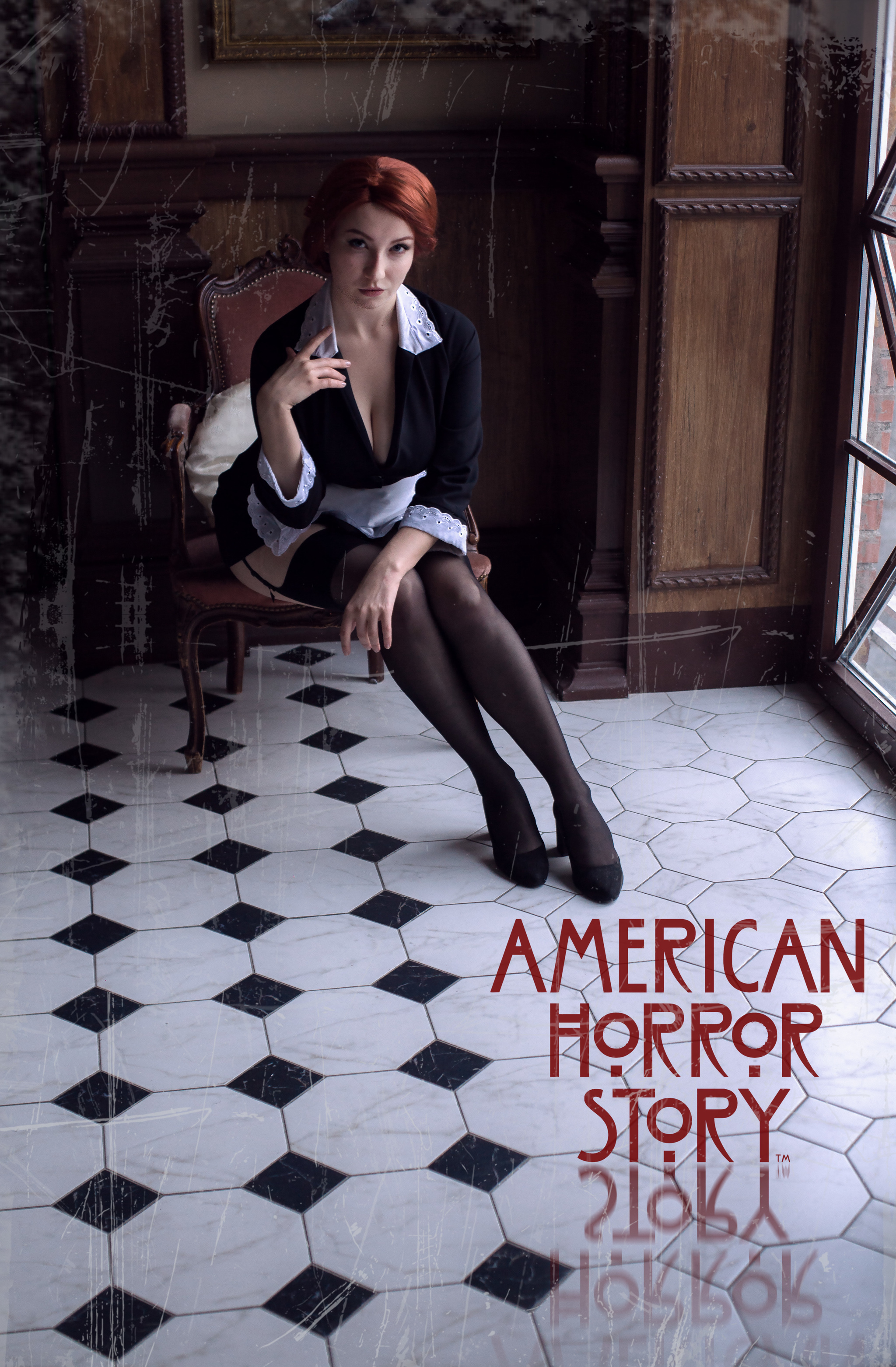 American Horror Story - My, American Horror Story, Moira Ohara, Cosplay, Longpost