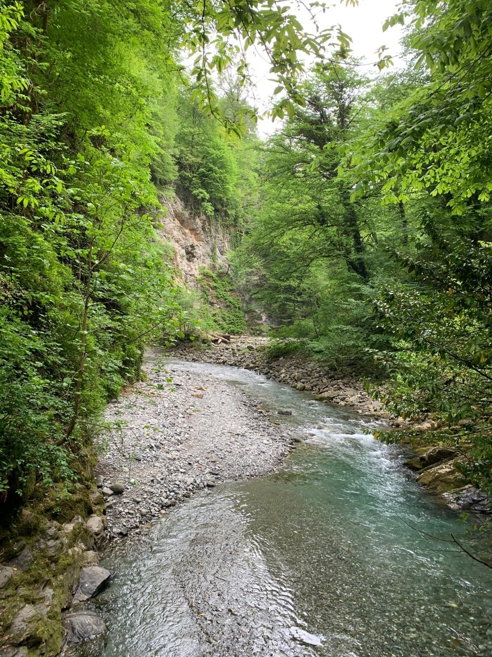 Walk to the Upper Azhek waterfall - My, Hiking, Sochi, Waterfall, Nature, Longpost