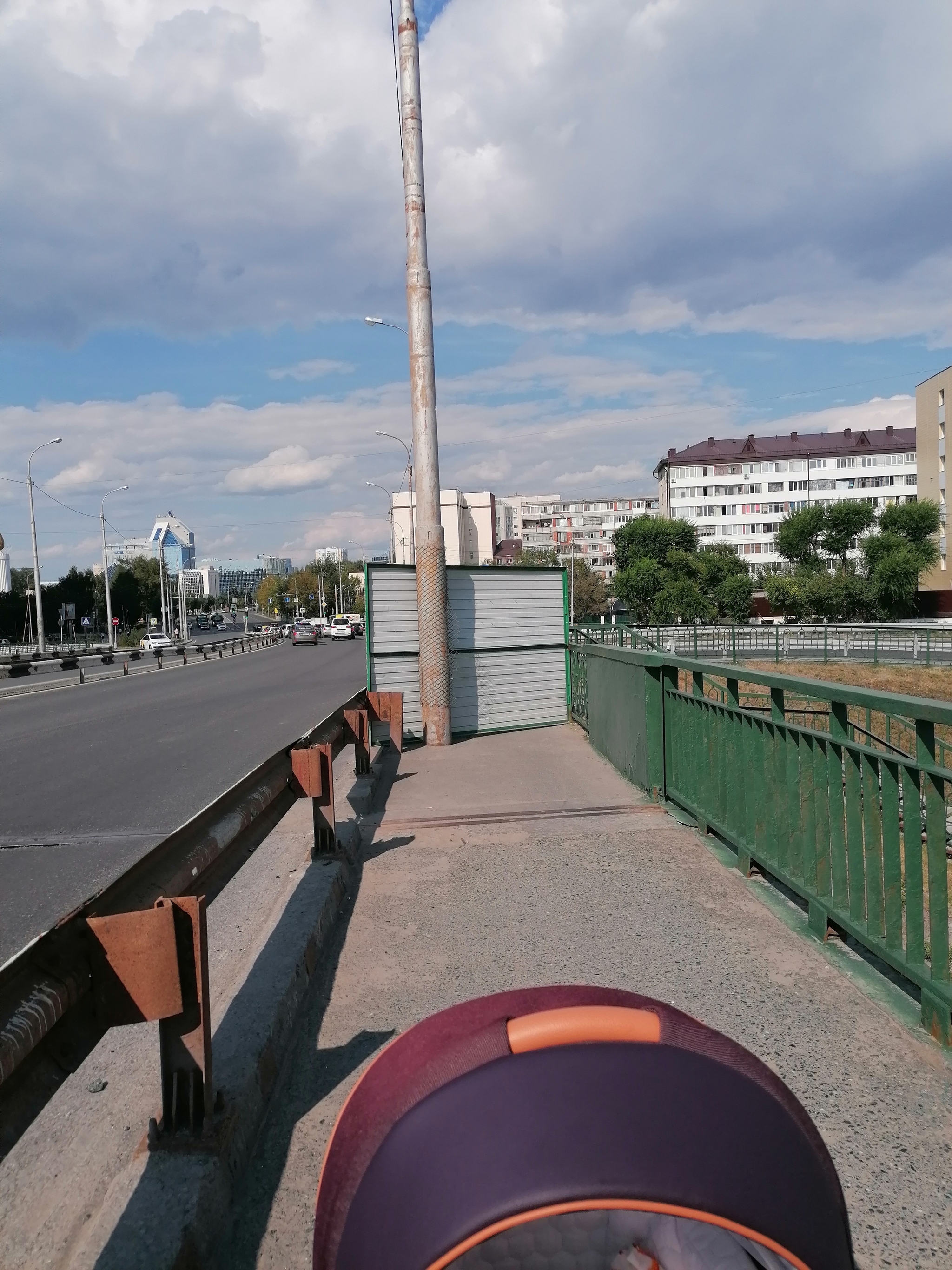 We are pedestrians - My, Pedestrian zone, Tyumen, Suffering