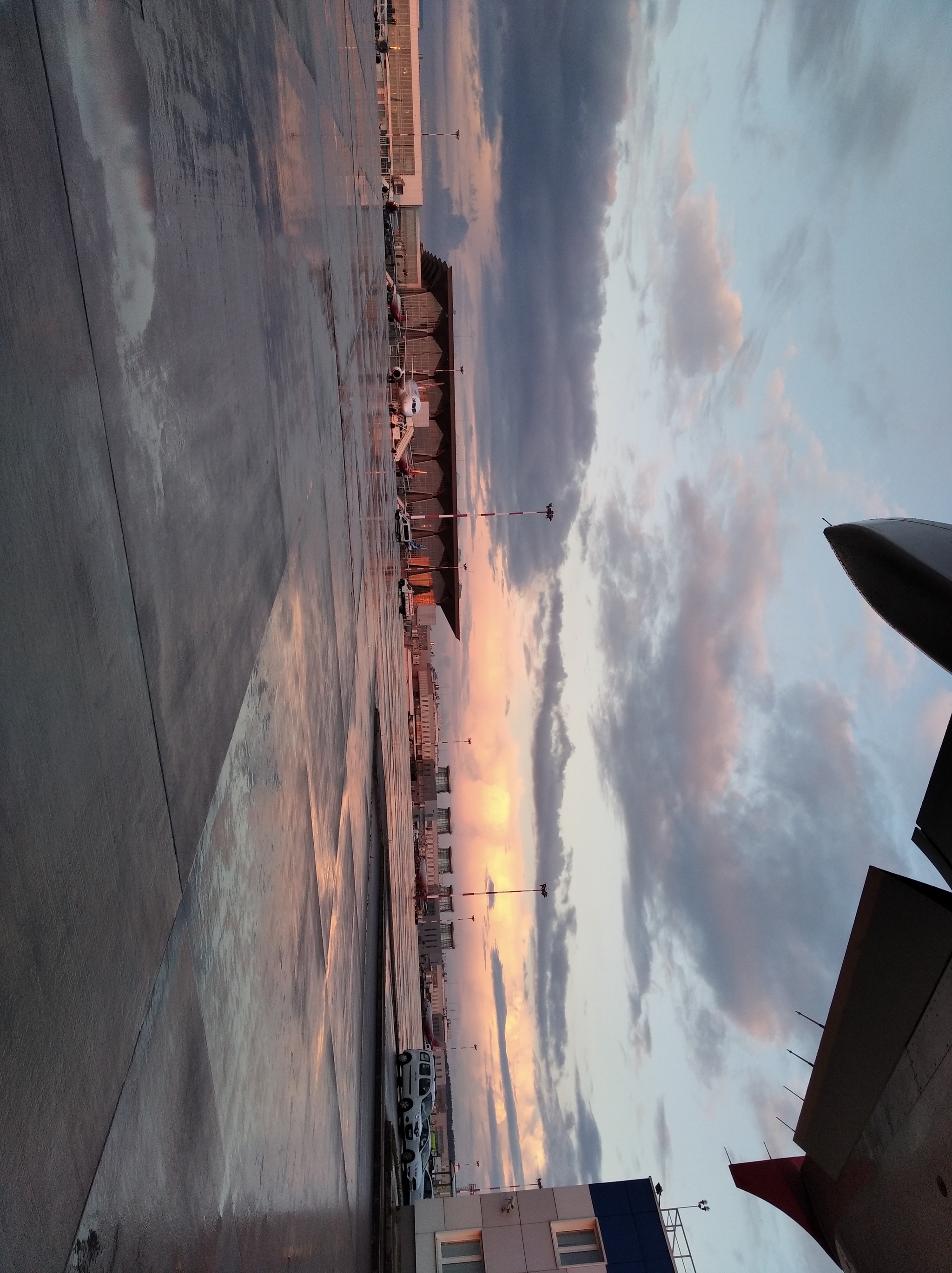 Clouds.Airport - My, Aviation, Clouds, Longpost