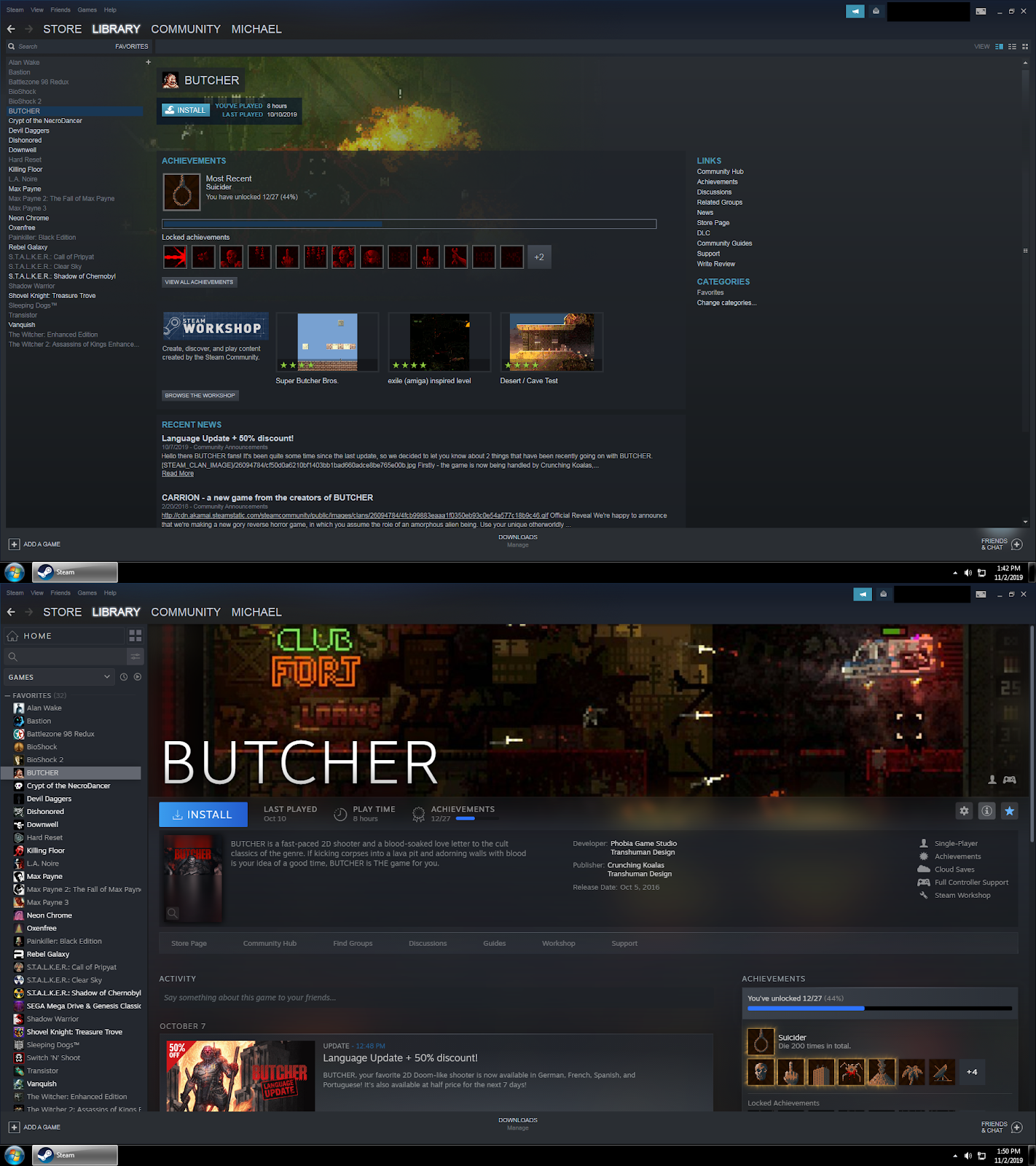We are repairing the old Steam library. Again - My, Steam, Longpost, Instructions, Games, Hyde