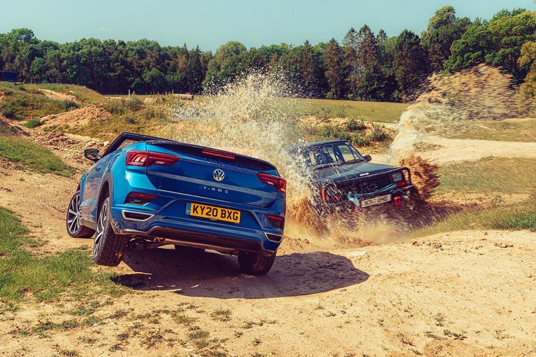 Ingenious photoset of the VW T-roc Cabriolet crossover - Volkswagen, SUV, Land rover, Toyota Land Cruiser, Jeep, Offroad, Longpost