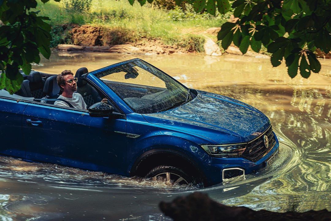 Ingenious photoset of the VW T-roc Cabriolet crossover - Volkswagen, SUV, Land rover, Toyota Land Cruiser, Jeep, Offroad, Longpost