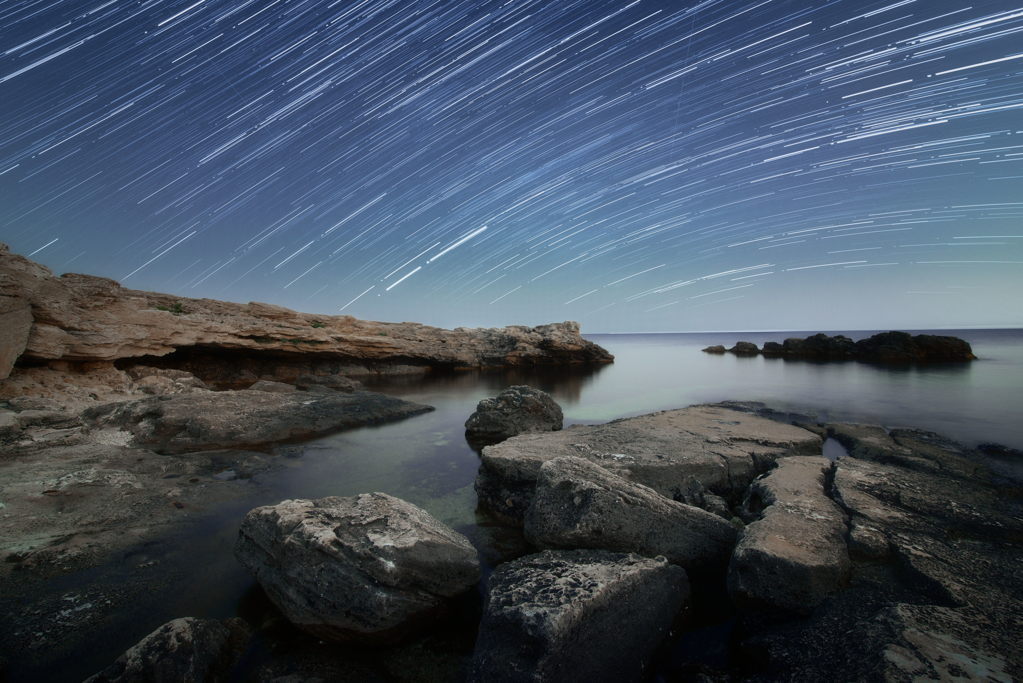 Night landscapes from Crimea - My, Crimea, The photo, Atmospheric, Landscape, Black Sea, Starry sky, Longpost