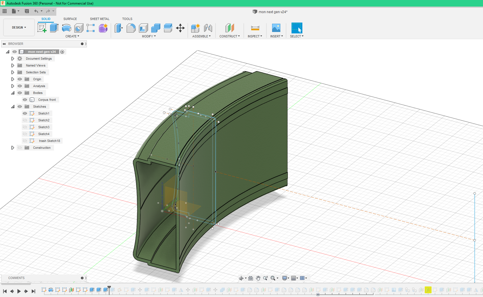 Exclusive Wi-Fi router. My version - My, Frame, Mon-50, 3D печать, 3D modeling, Longpost, Mat