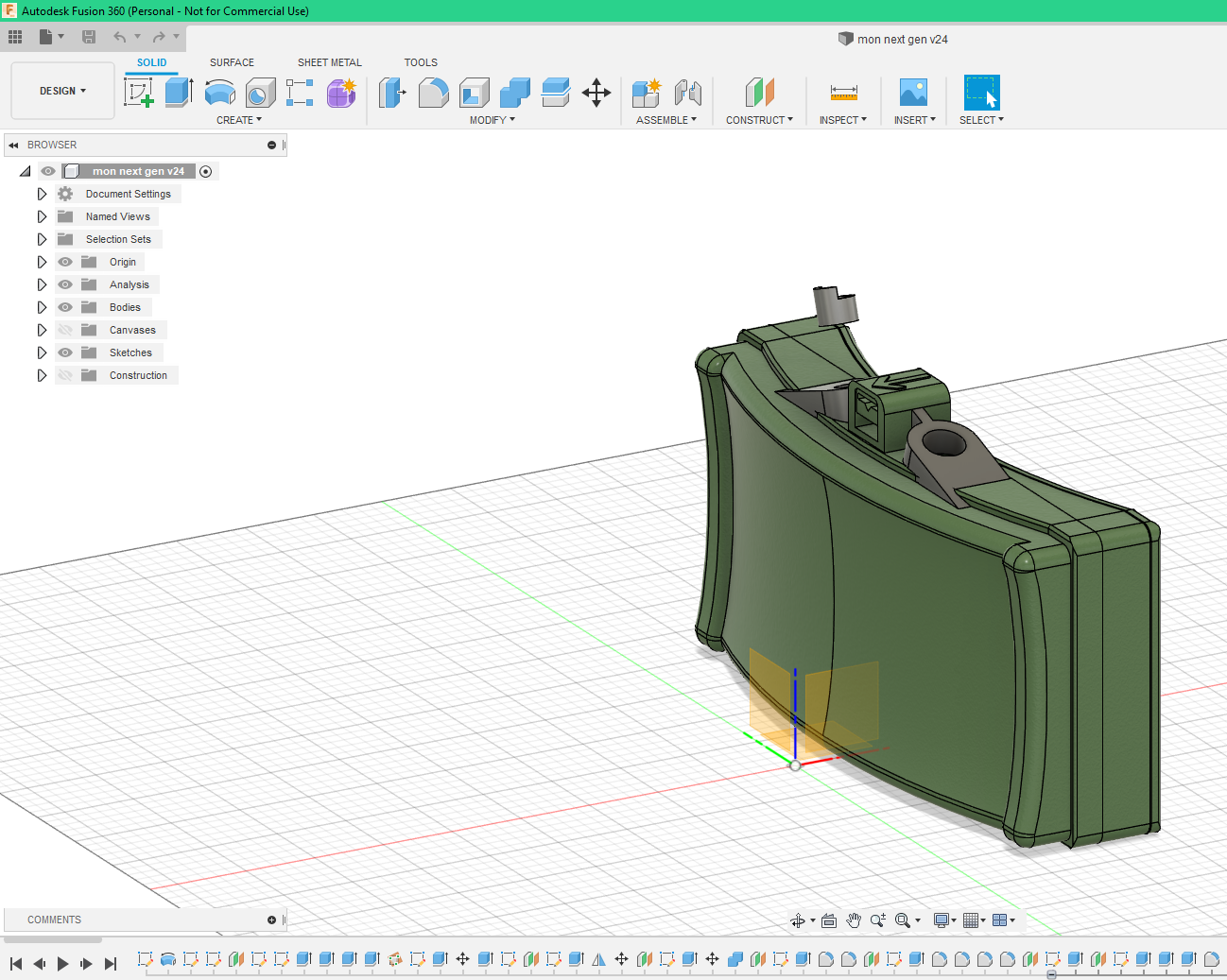 Exclusive Wi-Fi router. My version - My, Frame, Mon-50, 3D печать, 3D modeling, Longpost, Mat