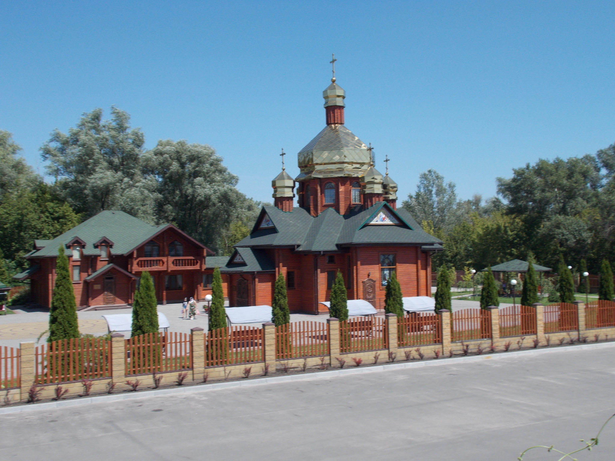 Wooden architecture - My, Religion, Wooden architecture, Modernity, Longpost