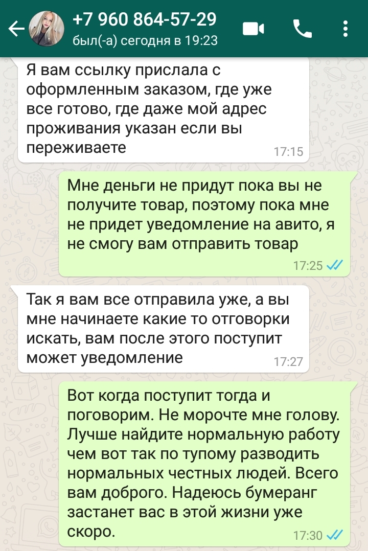 Новый развод на Авито - Моё, Развод на деньги, Авито, Длиннопост, Скриншот, Переписка