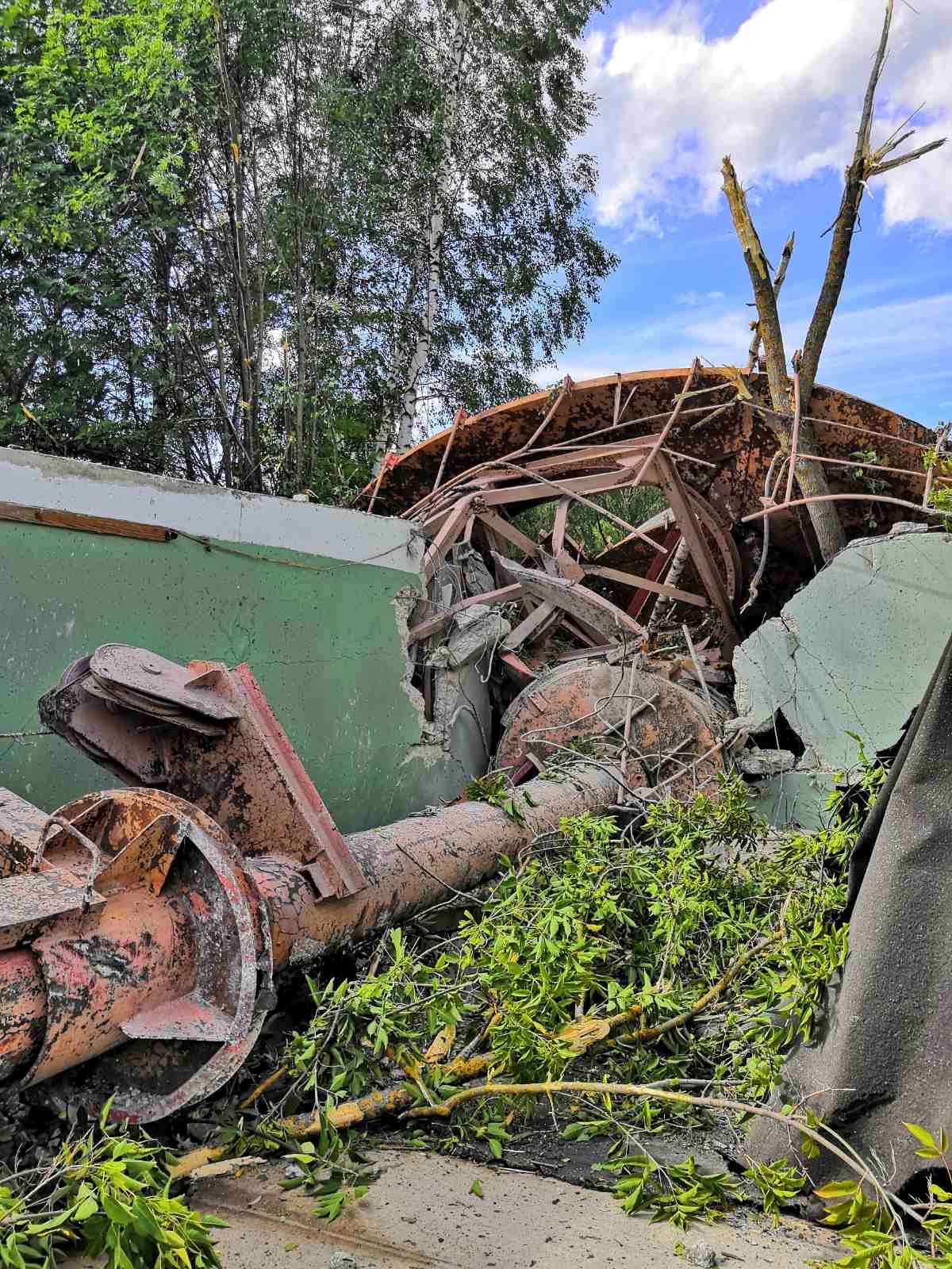 Завалили телевышку | Пикабу