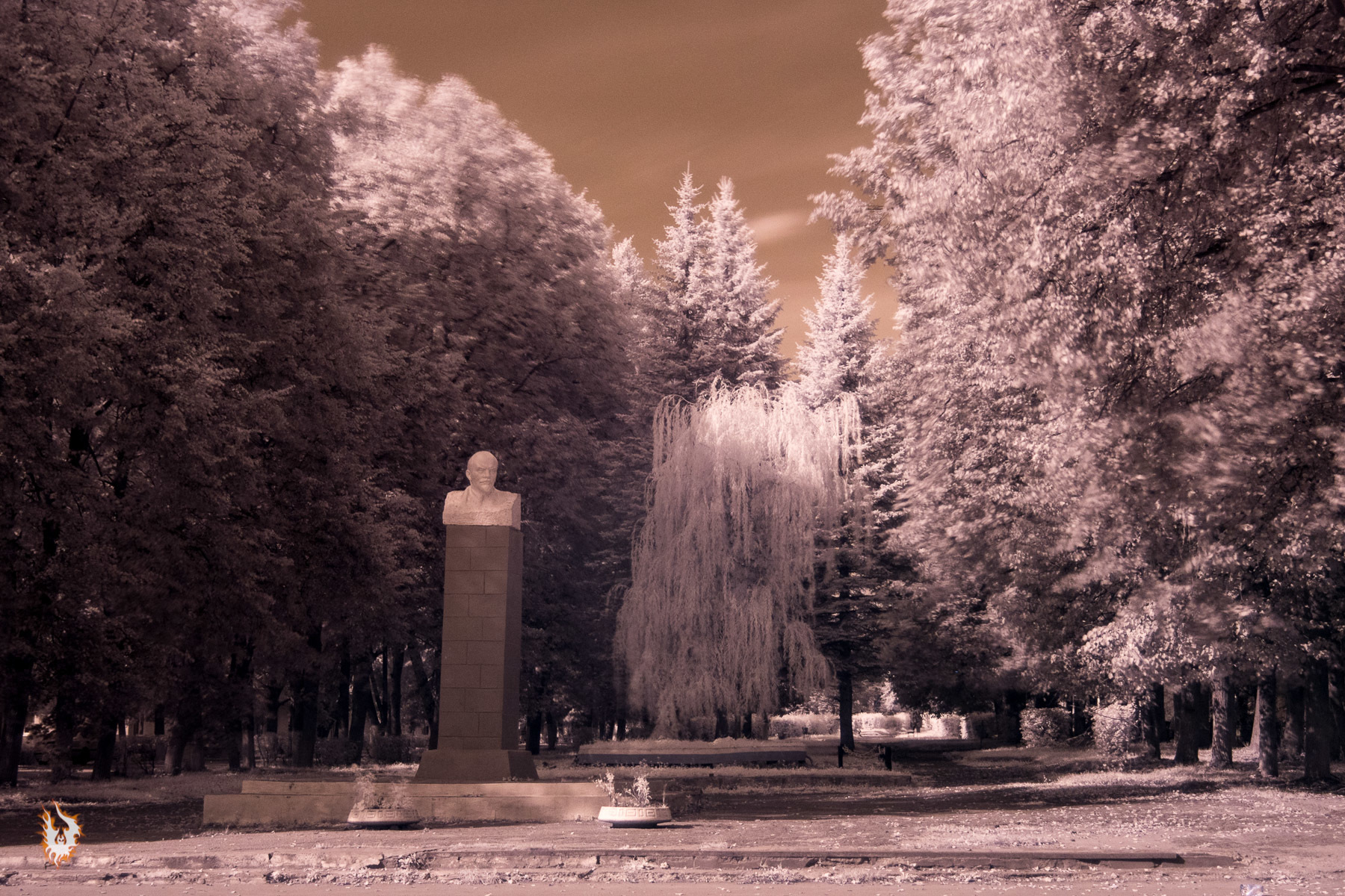 Tests in IR photography - My, Infrared shooting, Nikon, Landscape, Longpost