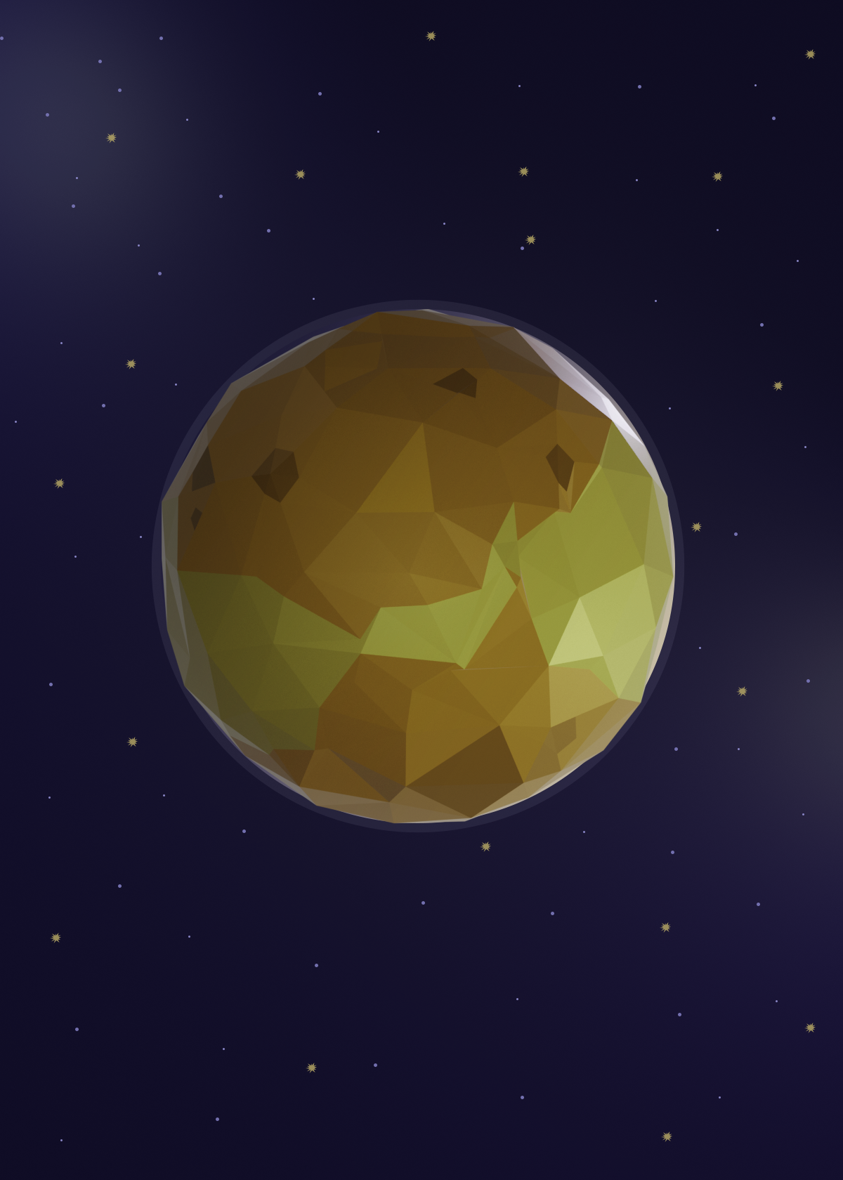 Planets of the Solar System Low Poly - My, Low poly, 3D, solar system, Computer graphics, Planet, Art, Longpost