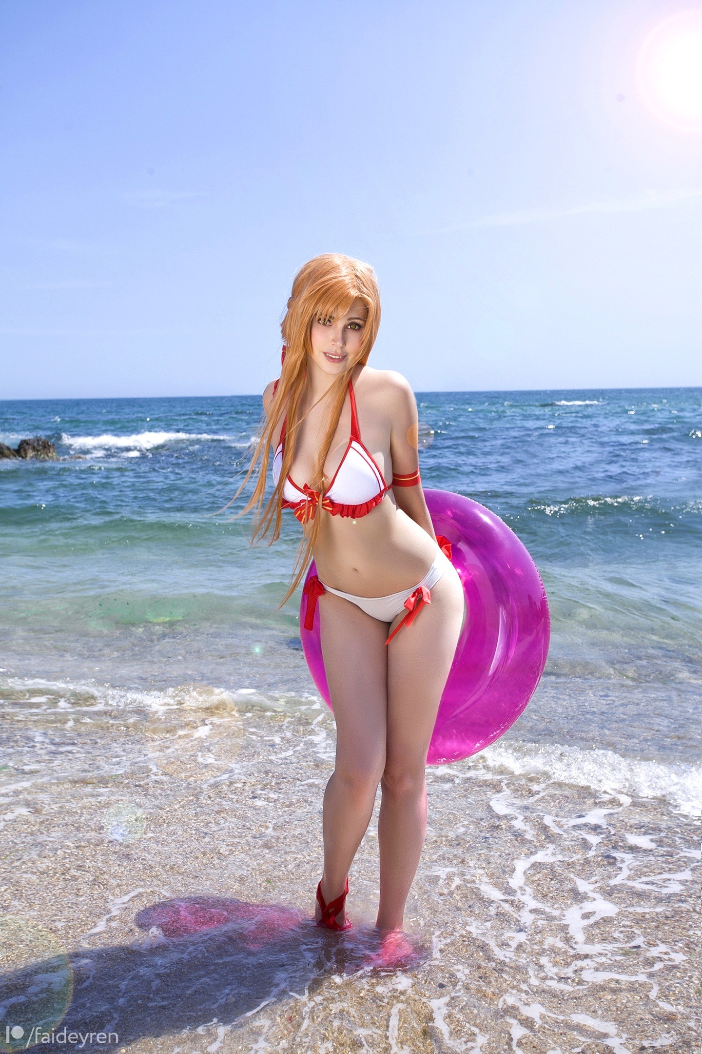 Asuna Yuuki by Faid Eyren - NSFW, My, Faid Eyren, Cosplay, Yuuki asuna, Sword Art Online, Longpost