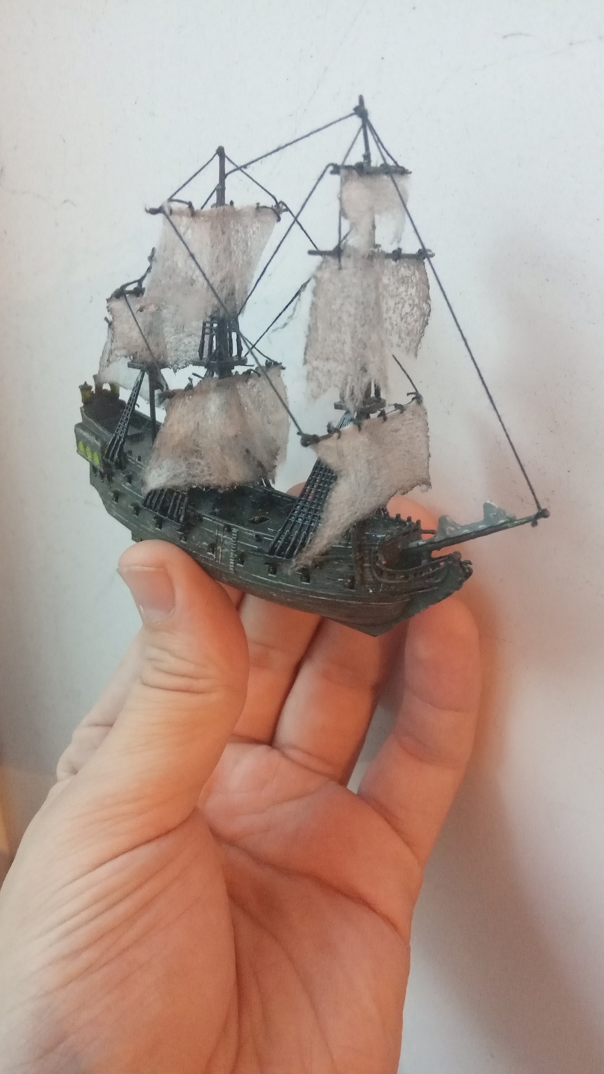 Diorama - My, Diorama, Ship, Sea, Friday, Longpost, Needlework with process, Friday tag is mine