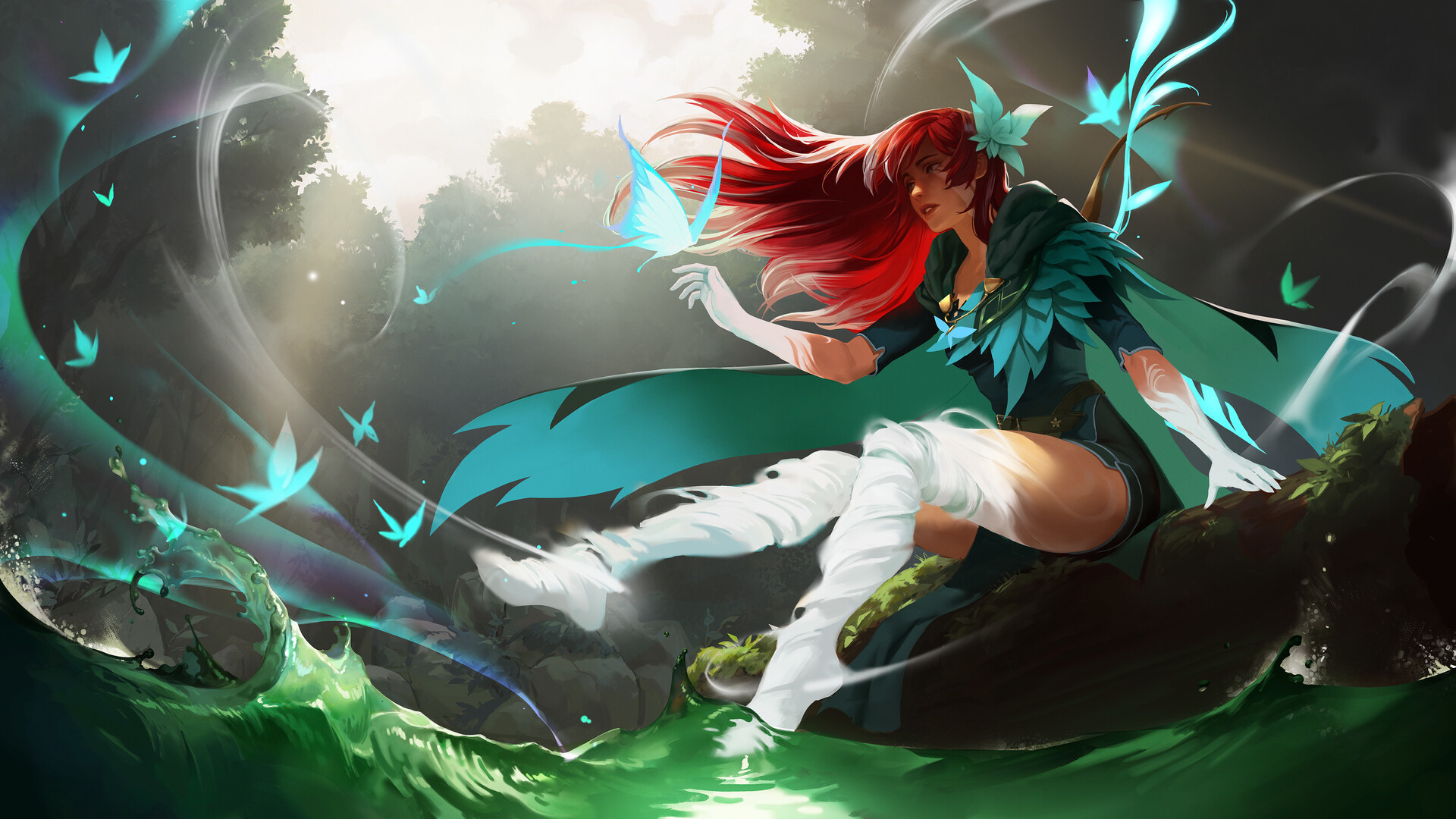 Windranger - Art, Game art, Dota 2, Windranger