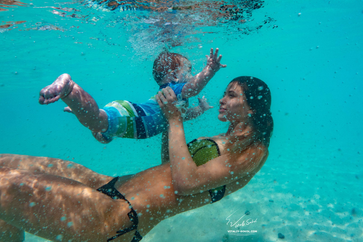 Nevermind - My, Underwater photography, Under the water, Longpost, Children, Babies, Girls, Island, The photo, beauty, Milota