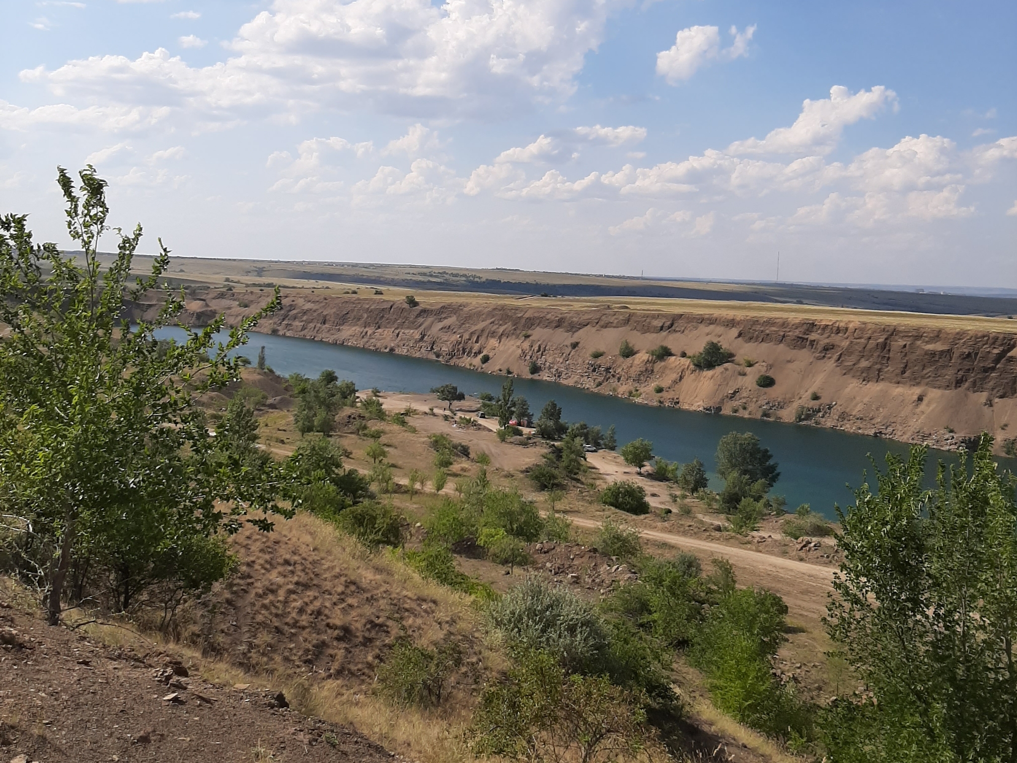 Quarantine travel - Day 49. Loga park and quarry in Kamensk-Shakhtinsky - My, Kamensk-Shakhtinsky, Rostov region, Travel across Russia, Travels, Budget travel, Longpost