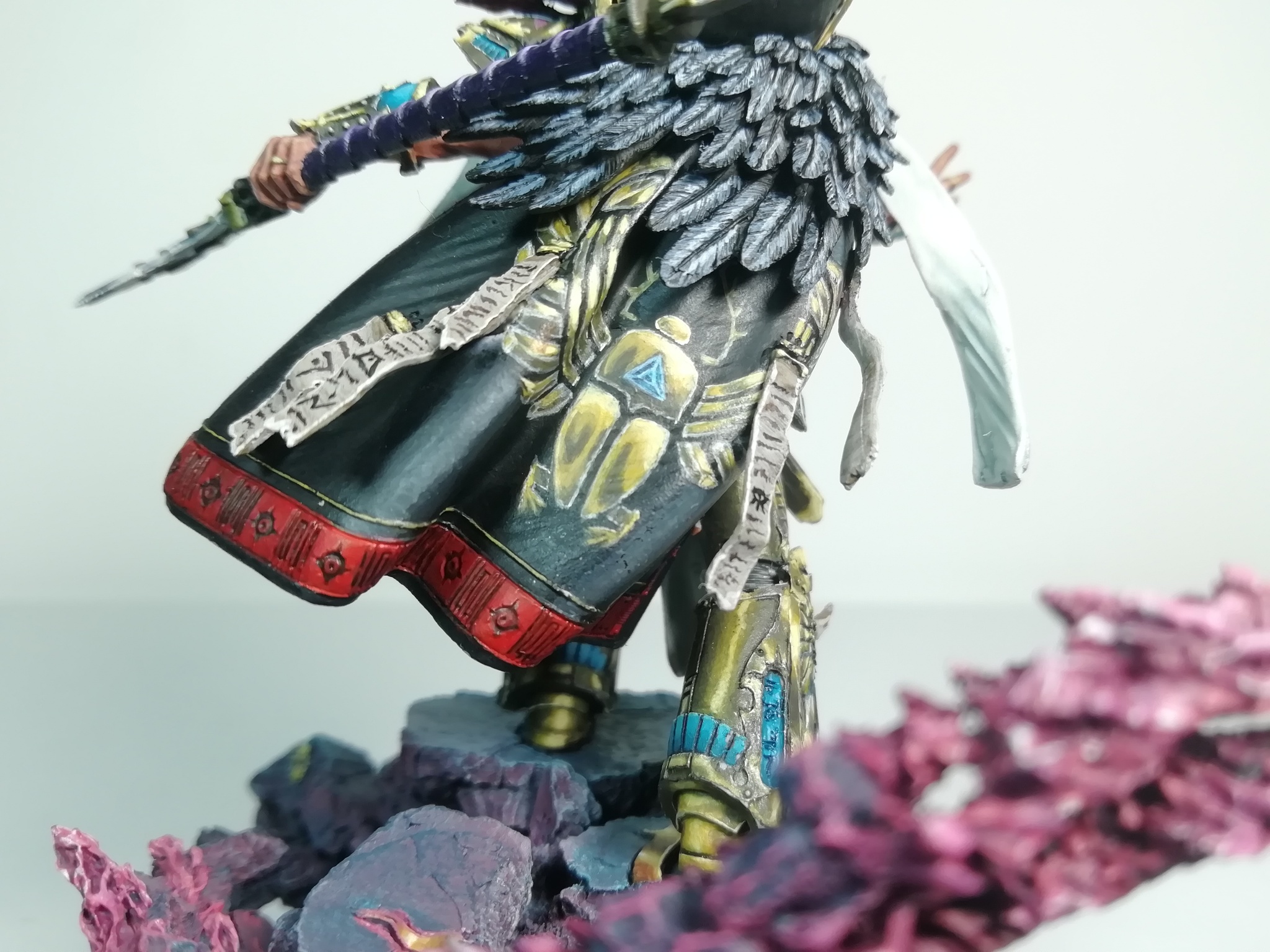 Magnus the red - Моё, Wh miniatures, Warhammer 40k, Thousand Sons, Длиннопост, Magnus The Red