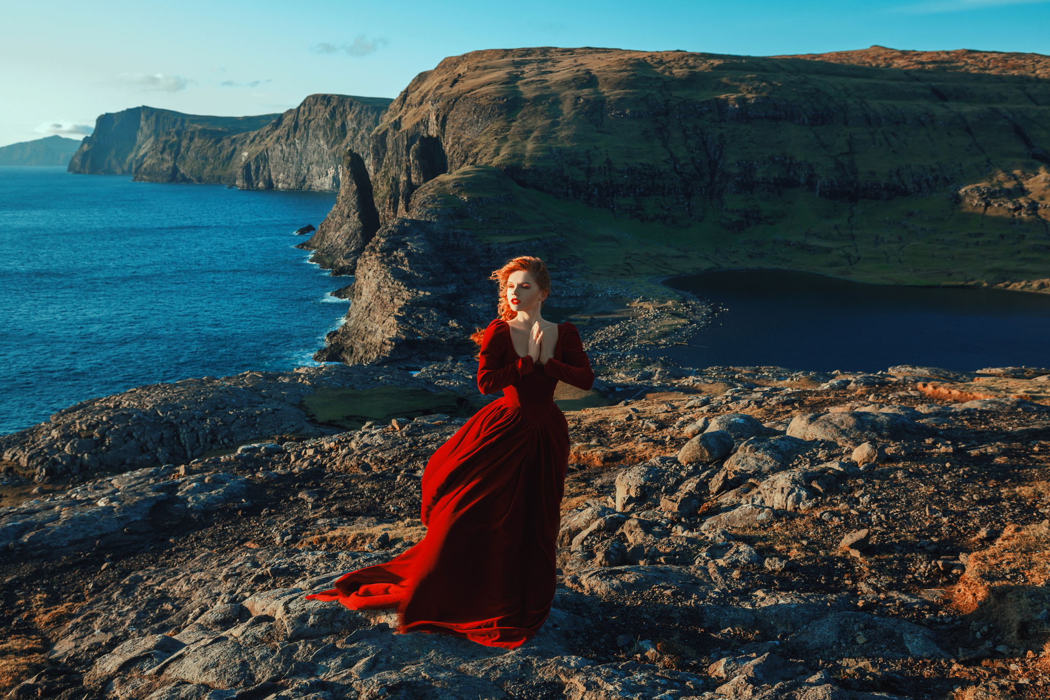 Photo session at the end of the world. Art shooting in the Faroe Islands - My, Faroe islands, PHOTOSESSION, Art, Photographer, Travels, Loneliness, Story, Longpost