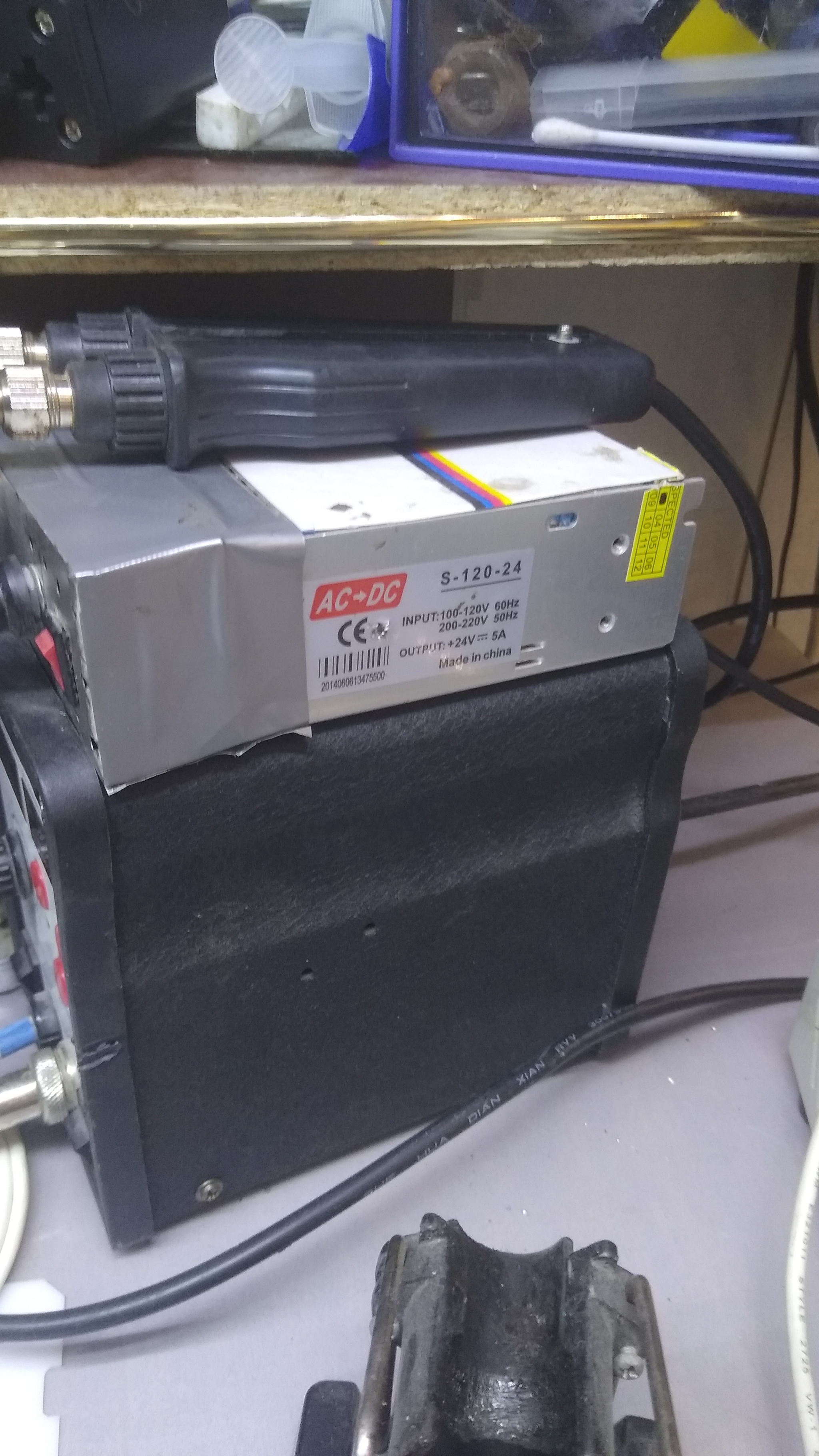 Бюджетная доработка "Народного паяльника" Bakon BK950D | Пикабу