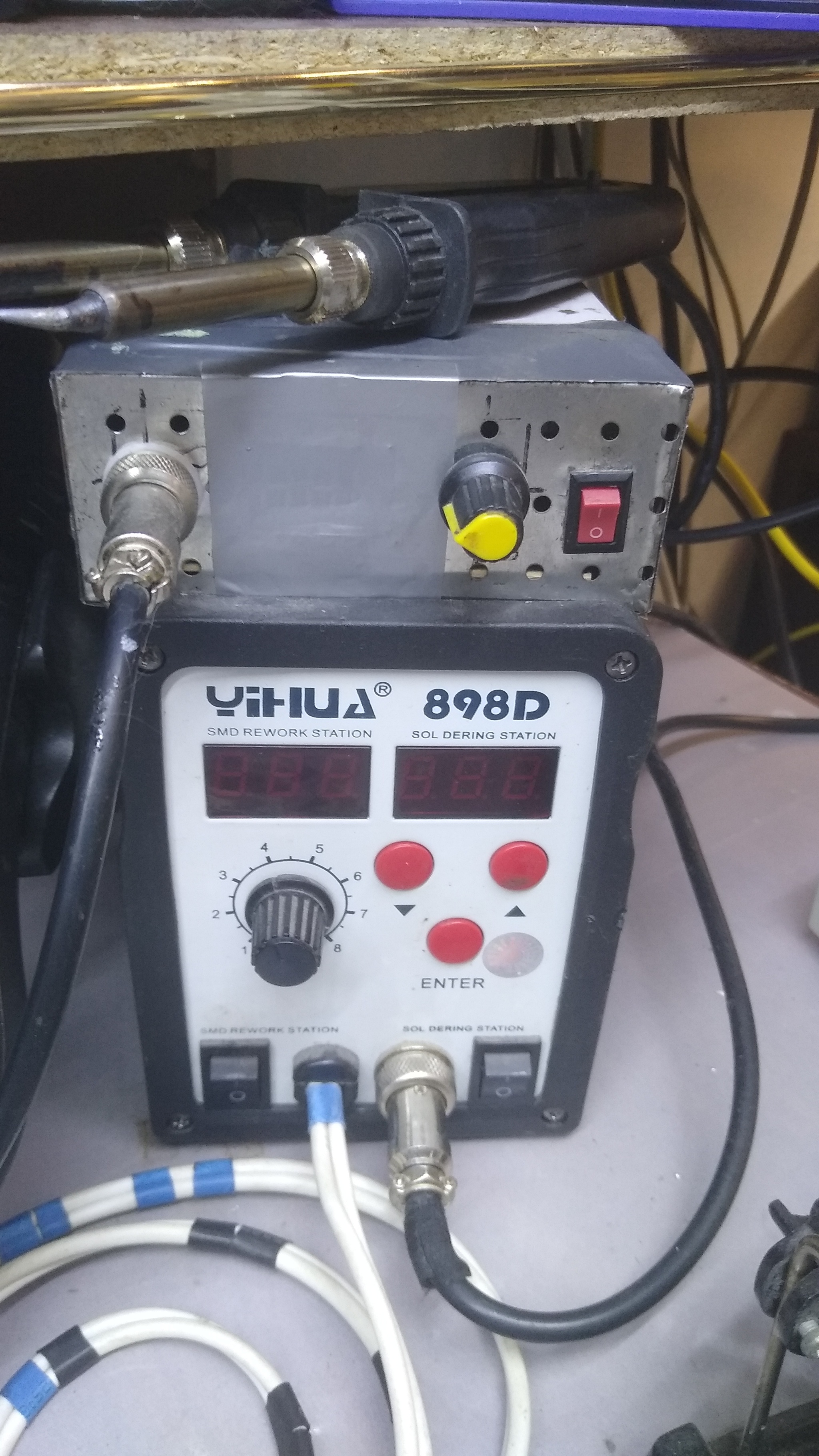 Бюджетная доработка "Народного паяльника" Bakon BK950D | Пикабу