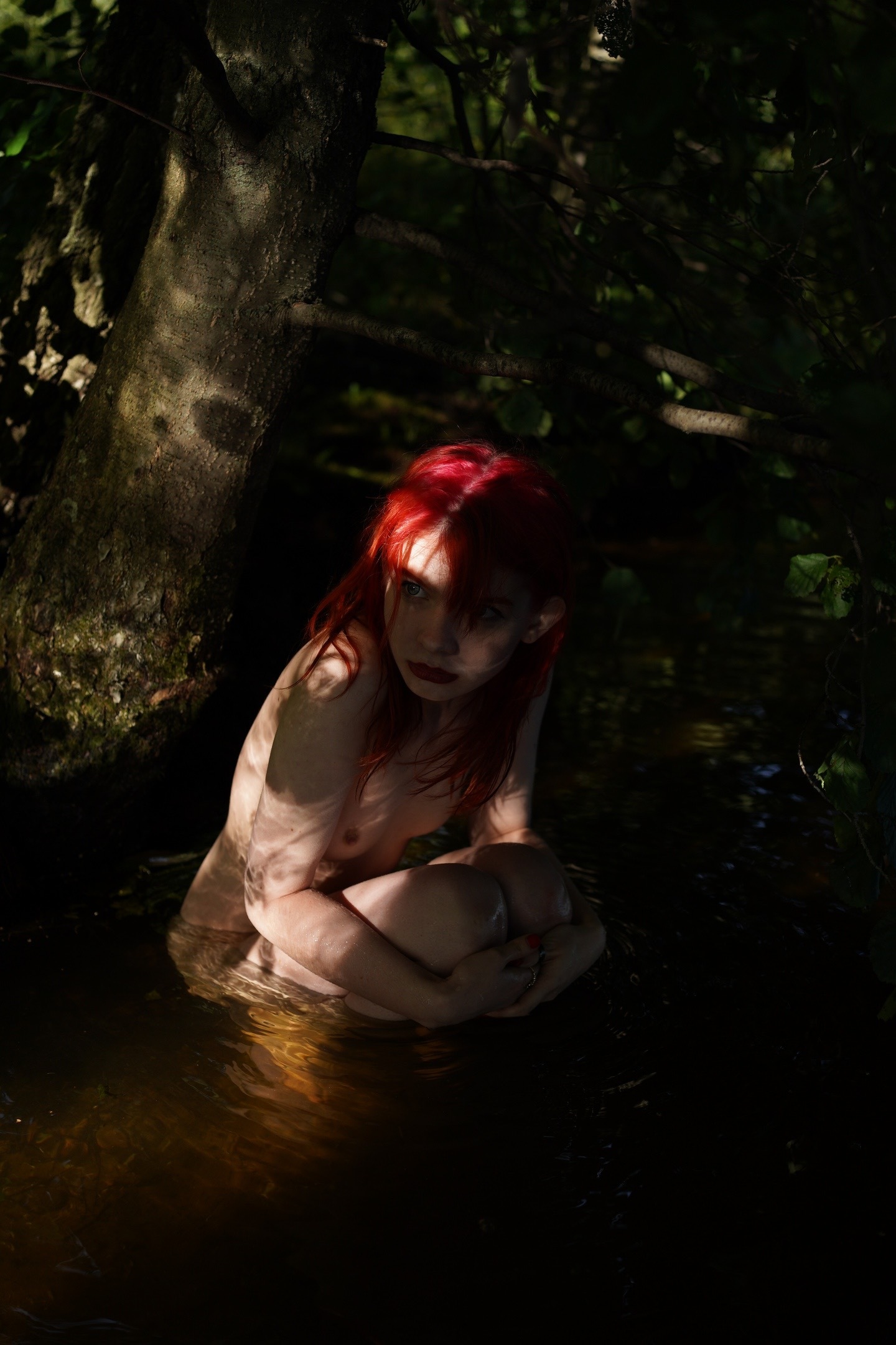 Mermaid - NSFW, My, Professional shooting, Erotic, Water, Longpost