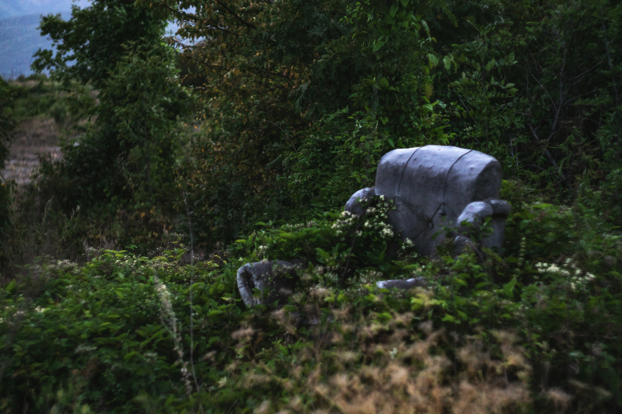 Just a chair far away in the mountains - My, Urbanphoto, Armchair, Travels, The mountains, Nature, The photo, Longpost