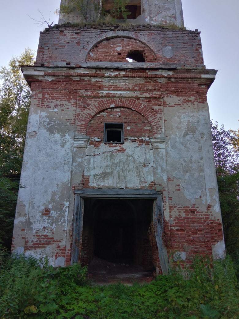 Заброшеная Церковь Казанской иконы Божьей матери в Русилове - Моё, Религия, Церковь, Старина, Православие, Заброшенное, Длиннопост