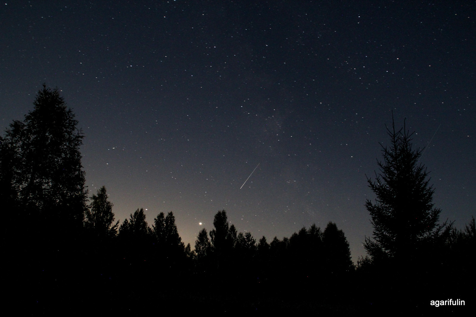 Dacha summer - My, Sky, Dacha, Summer, Nature, Stars, Canon, Canon 600D, Lightroom, Longpost