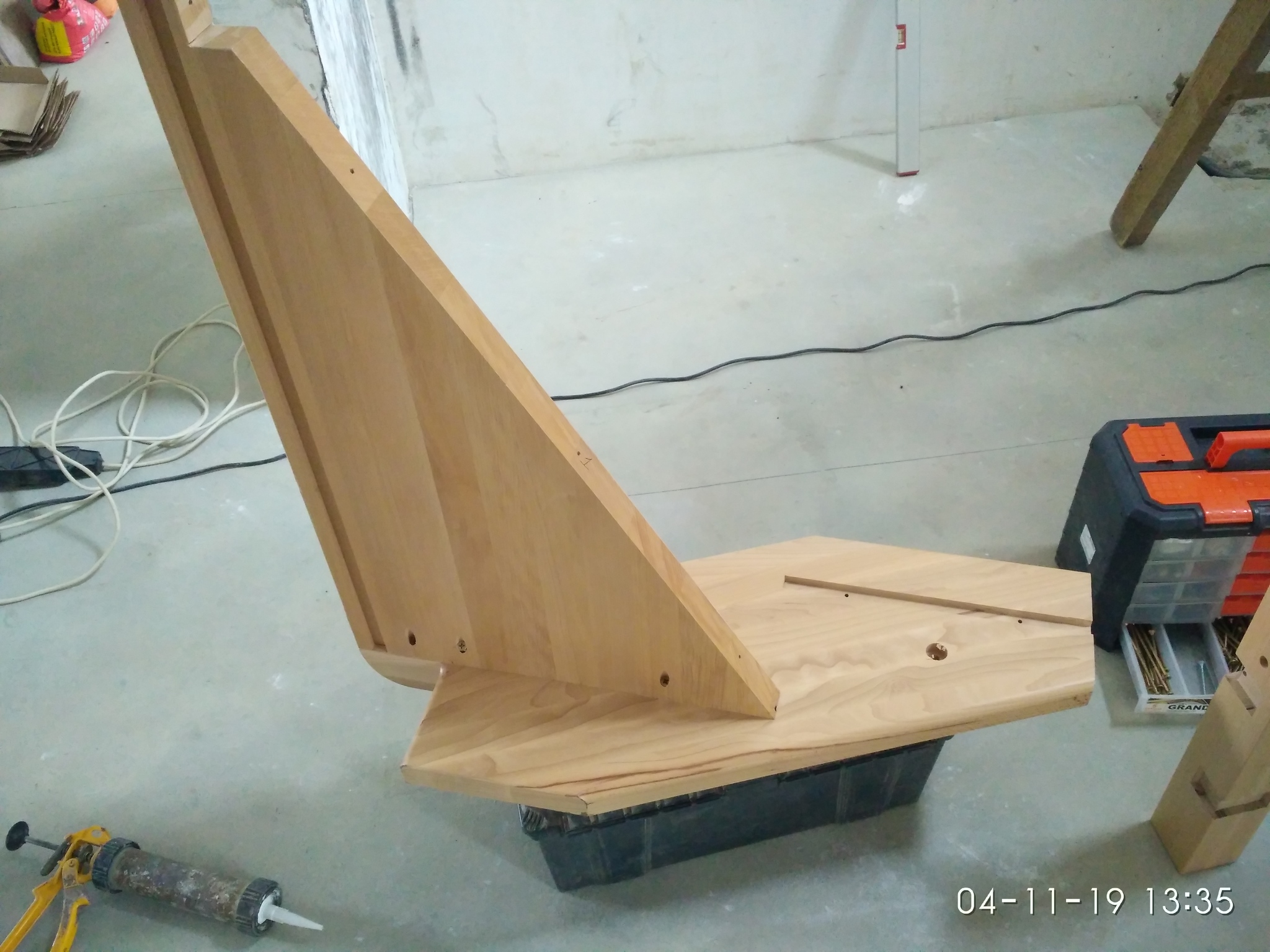 Installation of stairs - My, Stairs, Needlework, Woodworking, Longpost, Needlework with process