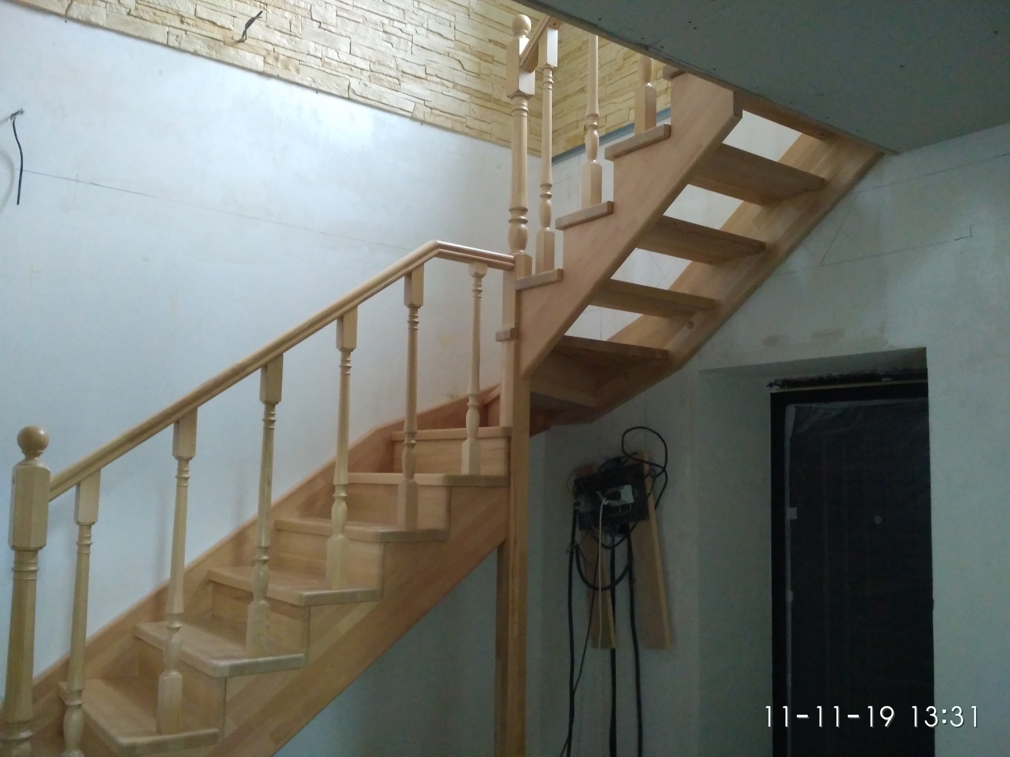 Installation of stairs - My, Stairs, Needlework, Woodworking, Longpost, Needlework with process