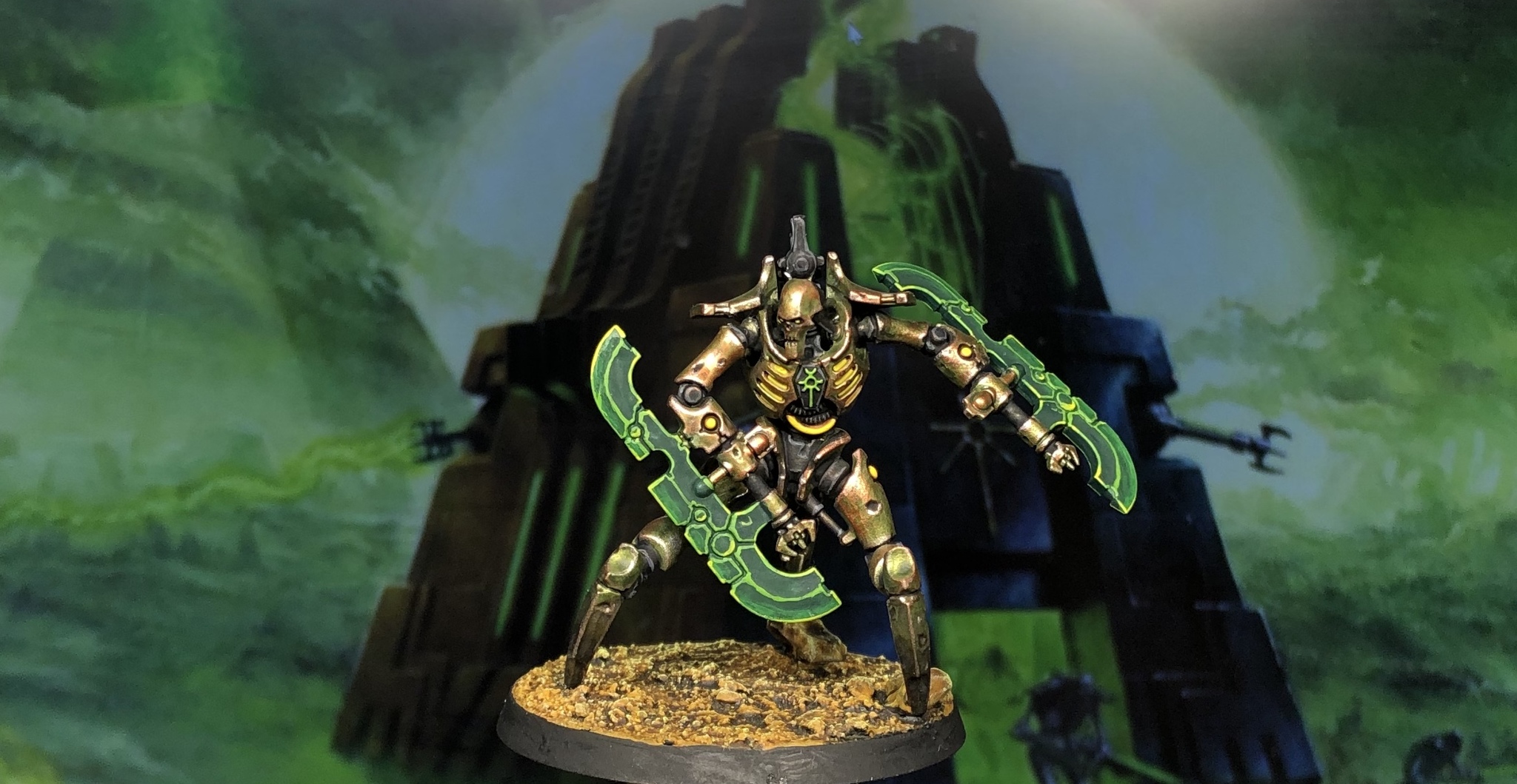 It's time to awaken the legions... - My, Wh miniatures, Necrons, Longpost