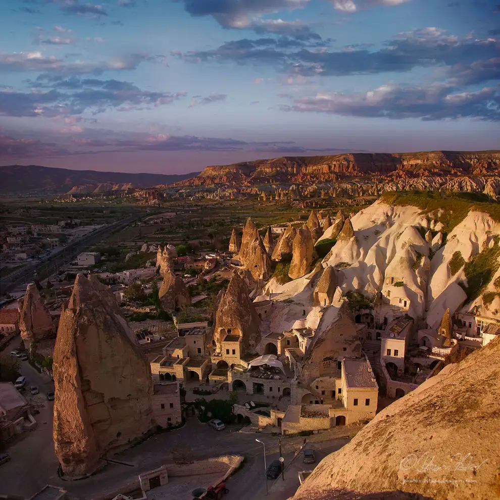 Cappadocia from a hot air balloon - Turkey, Cappadocia, View from above, beauty, The photo, Interesting, Longpost