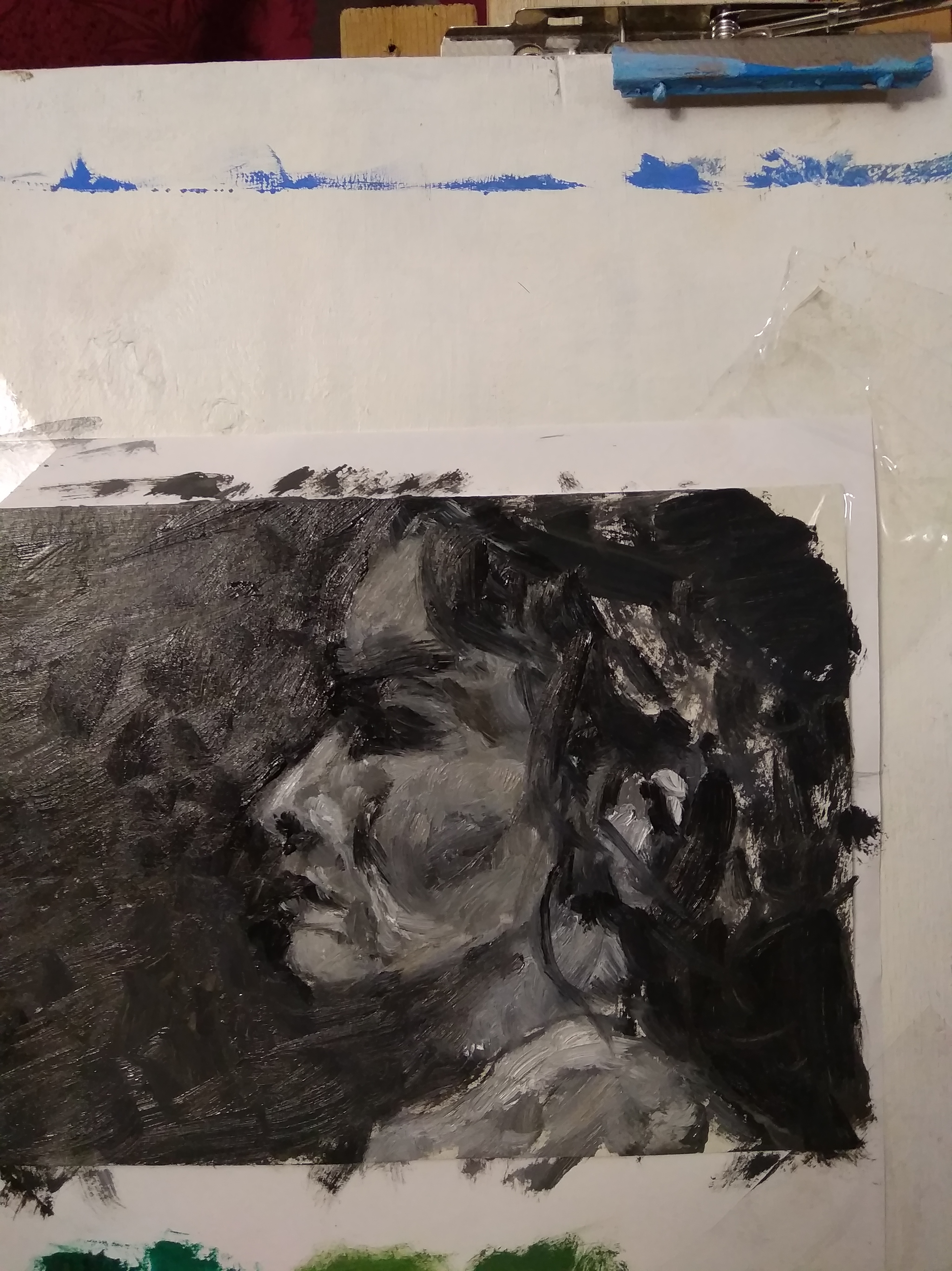 Sketches #1 - My, Oil painting, Etude, Longpost